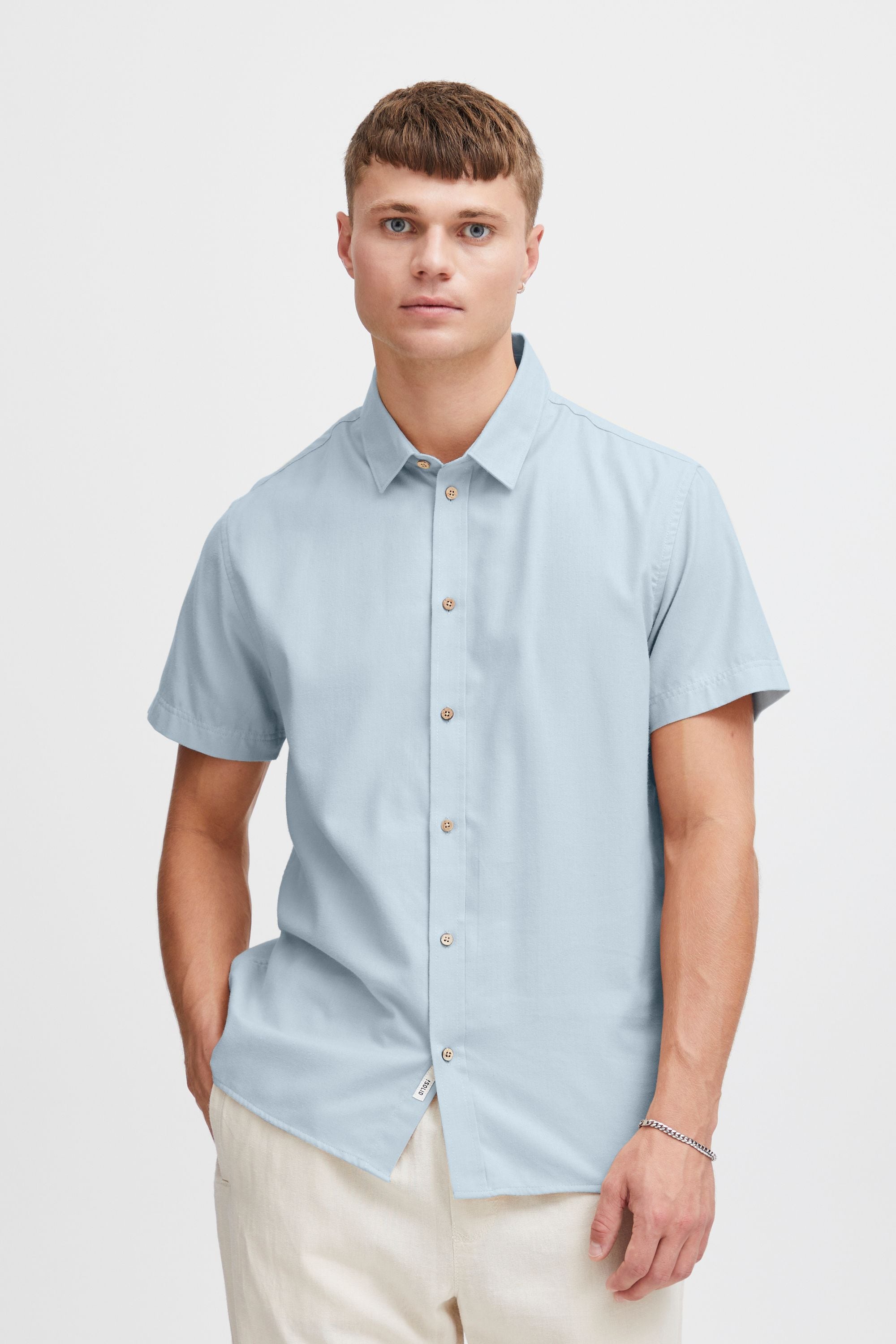 !Solid Kurzarmshirt »Kurzarmhemd SDPete«