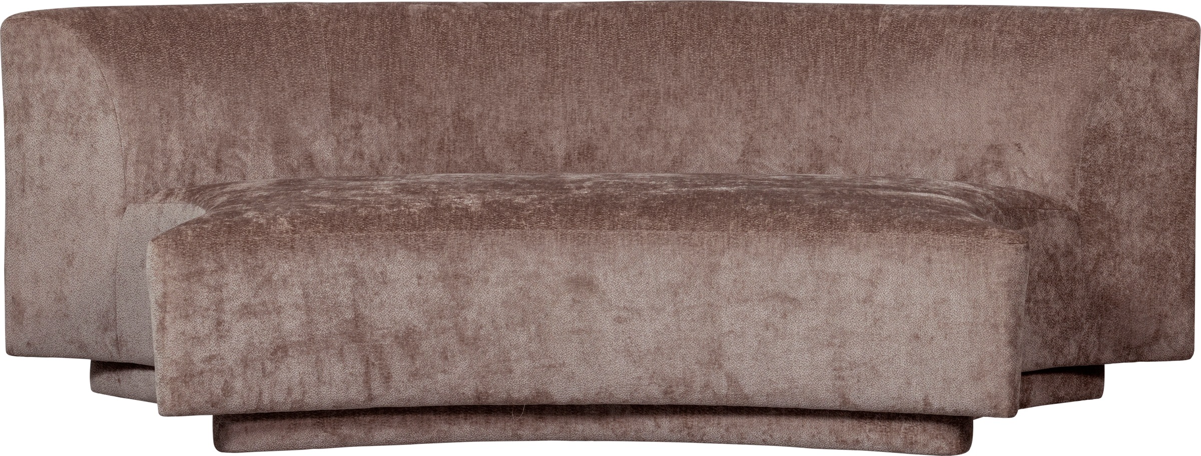 WOOOD 2-Sitzer »Popular«, frei im Raum stellbar, mit grobem Chenille gefüttert, Breite 215 cm