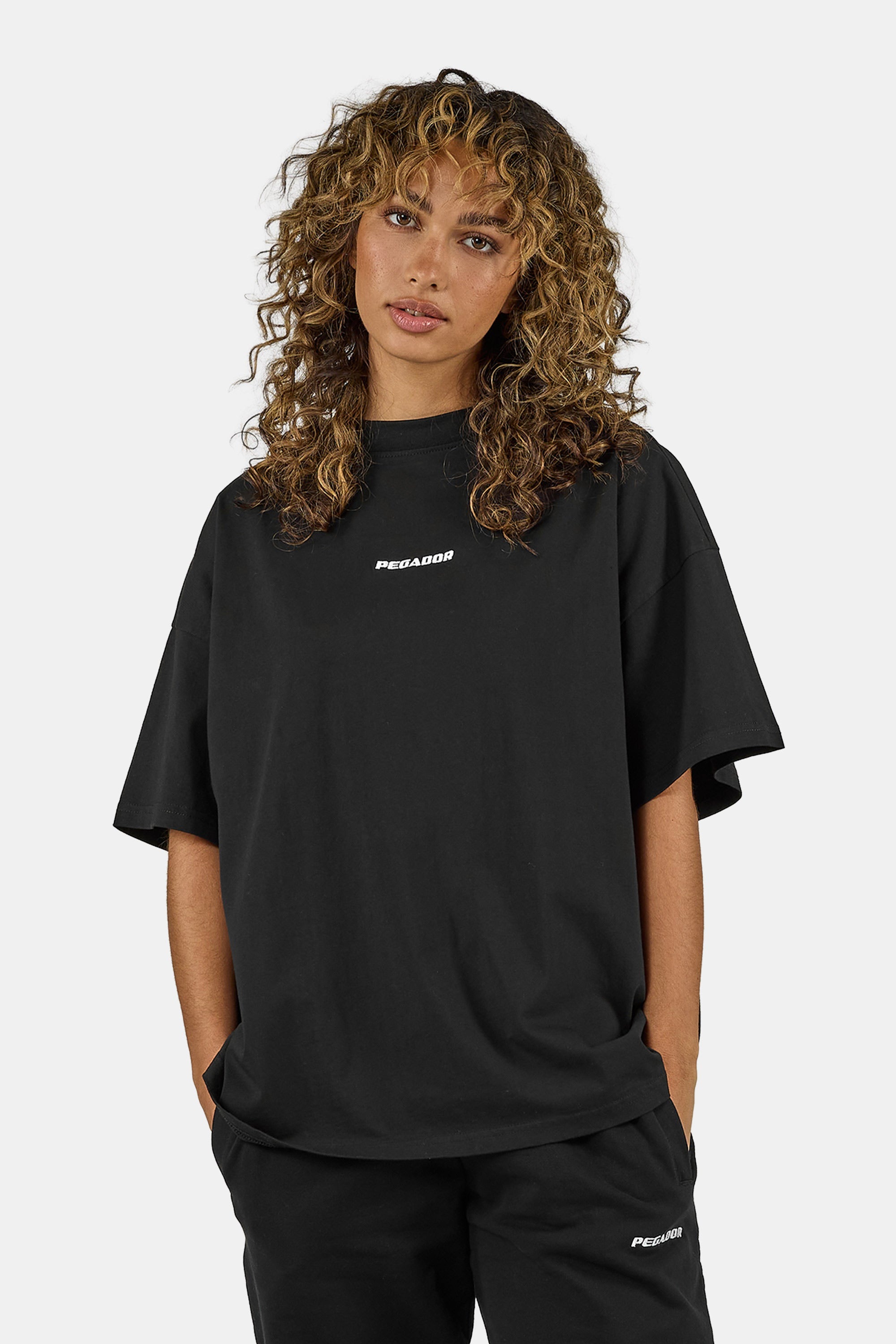 PEGADOR T-Shirt »Bracy Heavy Oversized Tee« Baumwolle, oversize