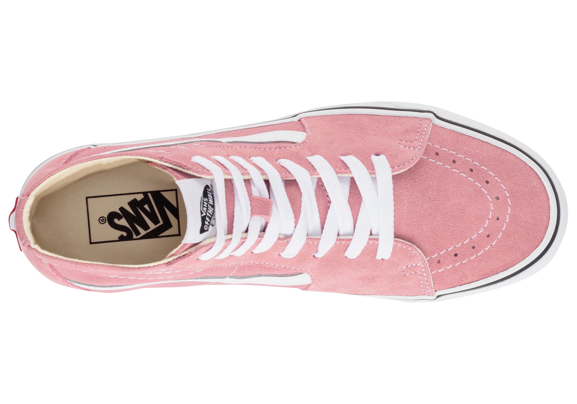 Vans Sneaker »SK8-Hi Tapered«, mit kontrastfarbenem Logo an der Ferse