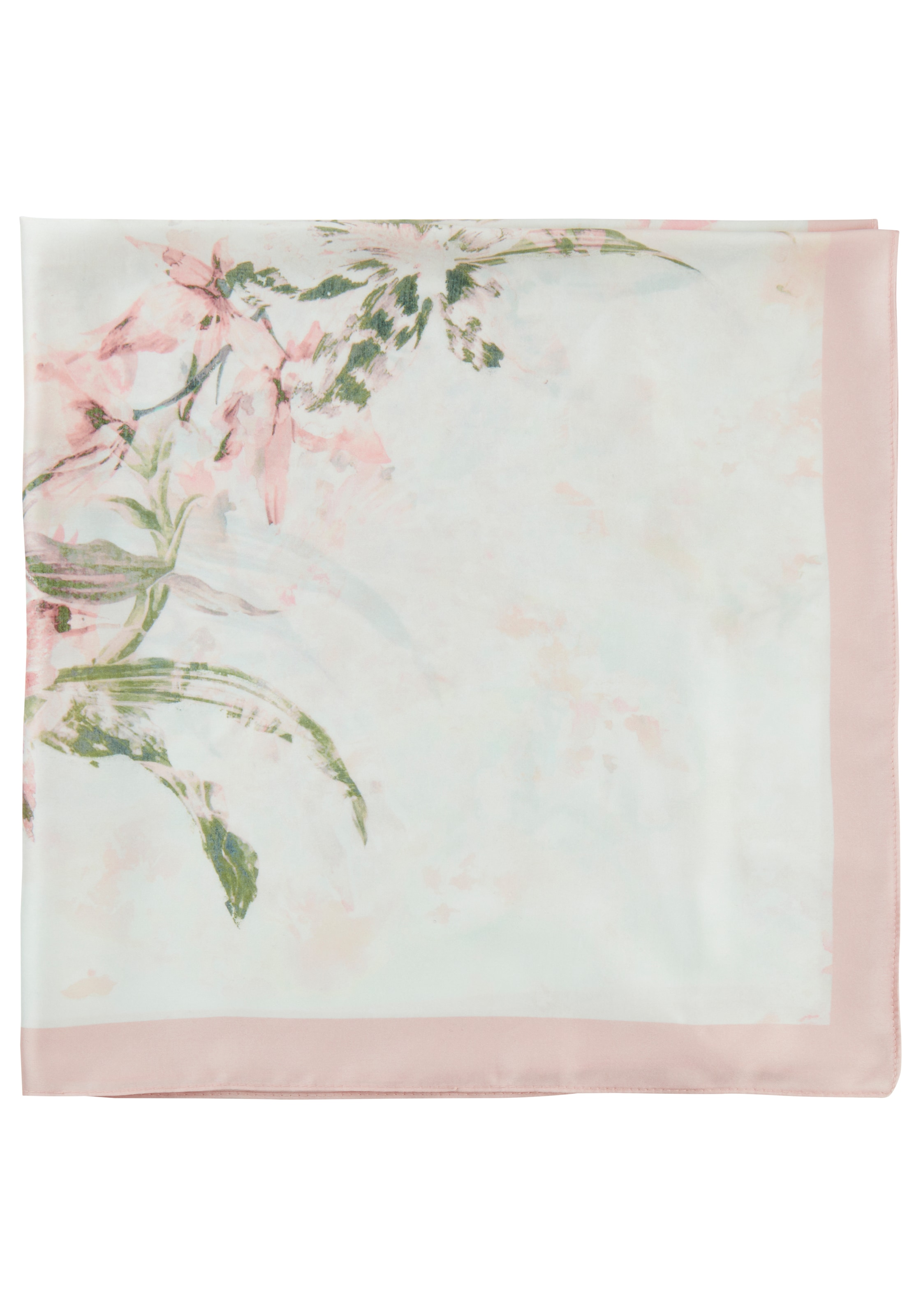 Laura Scott Halstuch mit filigranem Blumenmuster - NEW