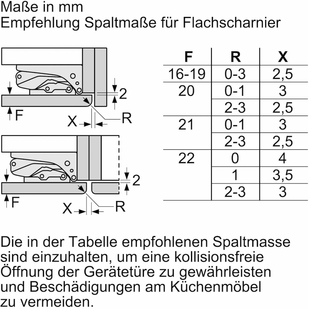 NEFF Einbaukühlgefrierkombination »KI5872FE0«, KI5872FE0, 177,2 cm hoch, 54,1 cm breit