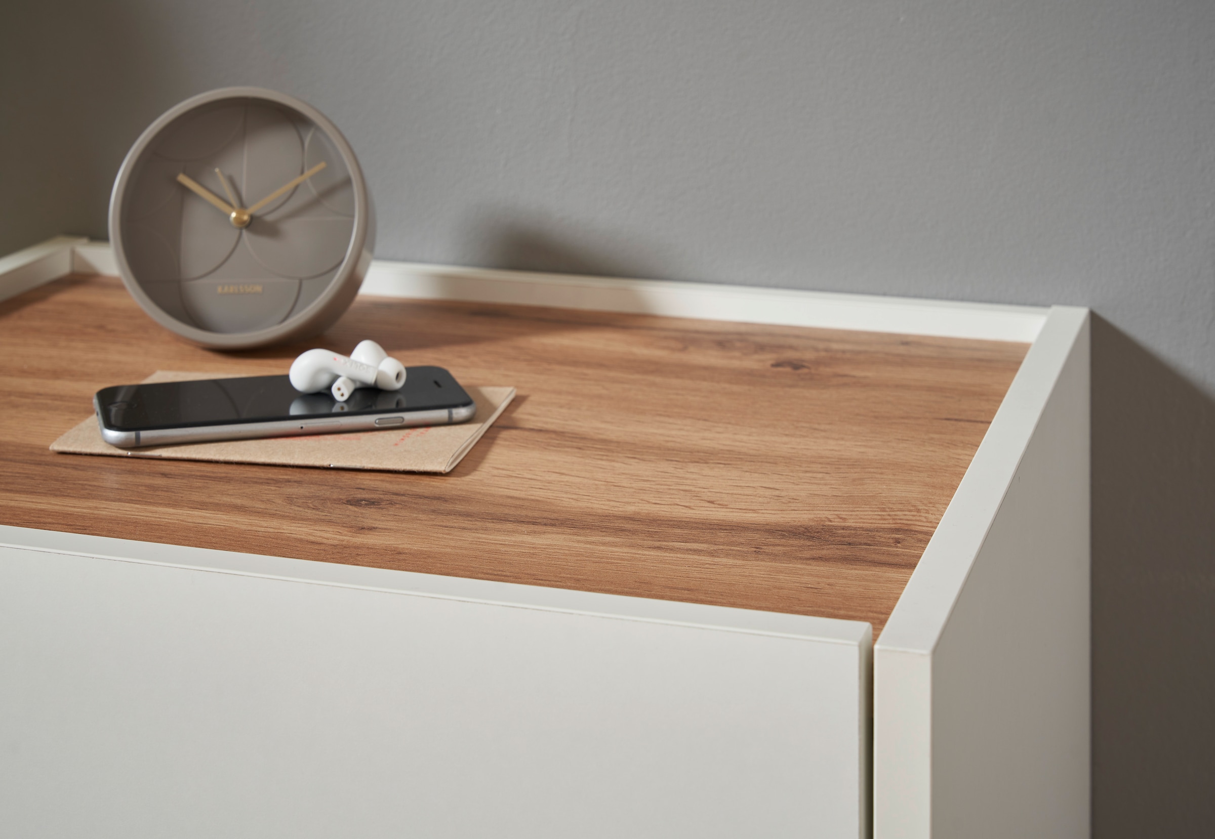 INOSIGN Nachtkommode »CiTY/GiRON, Nachttisch, Nachtschrank, Bestellschrank, Nachtkonsole«, in zwei Farben erhältlich, Stauraumfach und Schublade