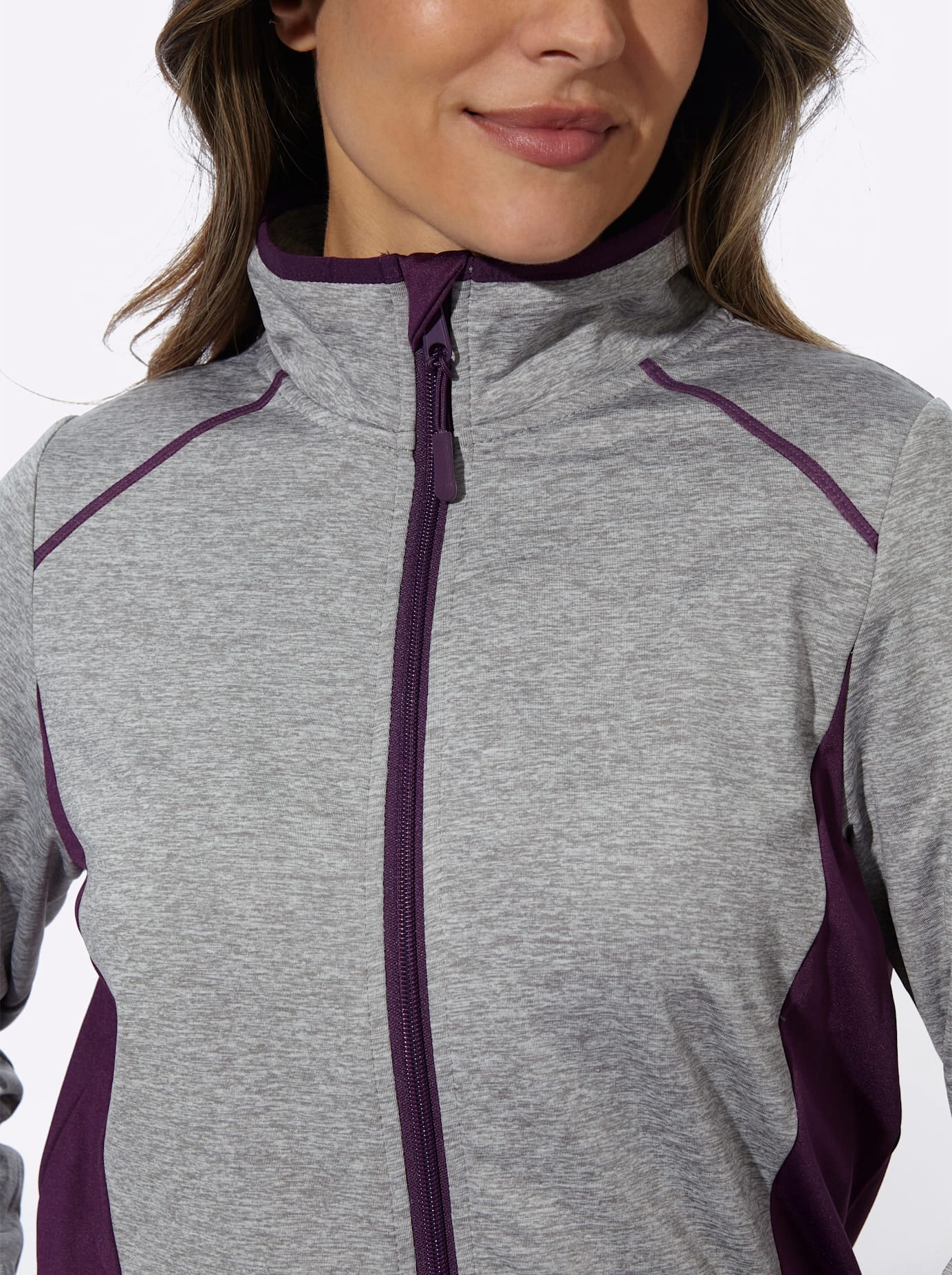   Laufjacke ohne Kapuze