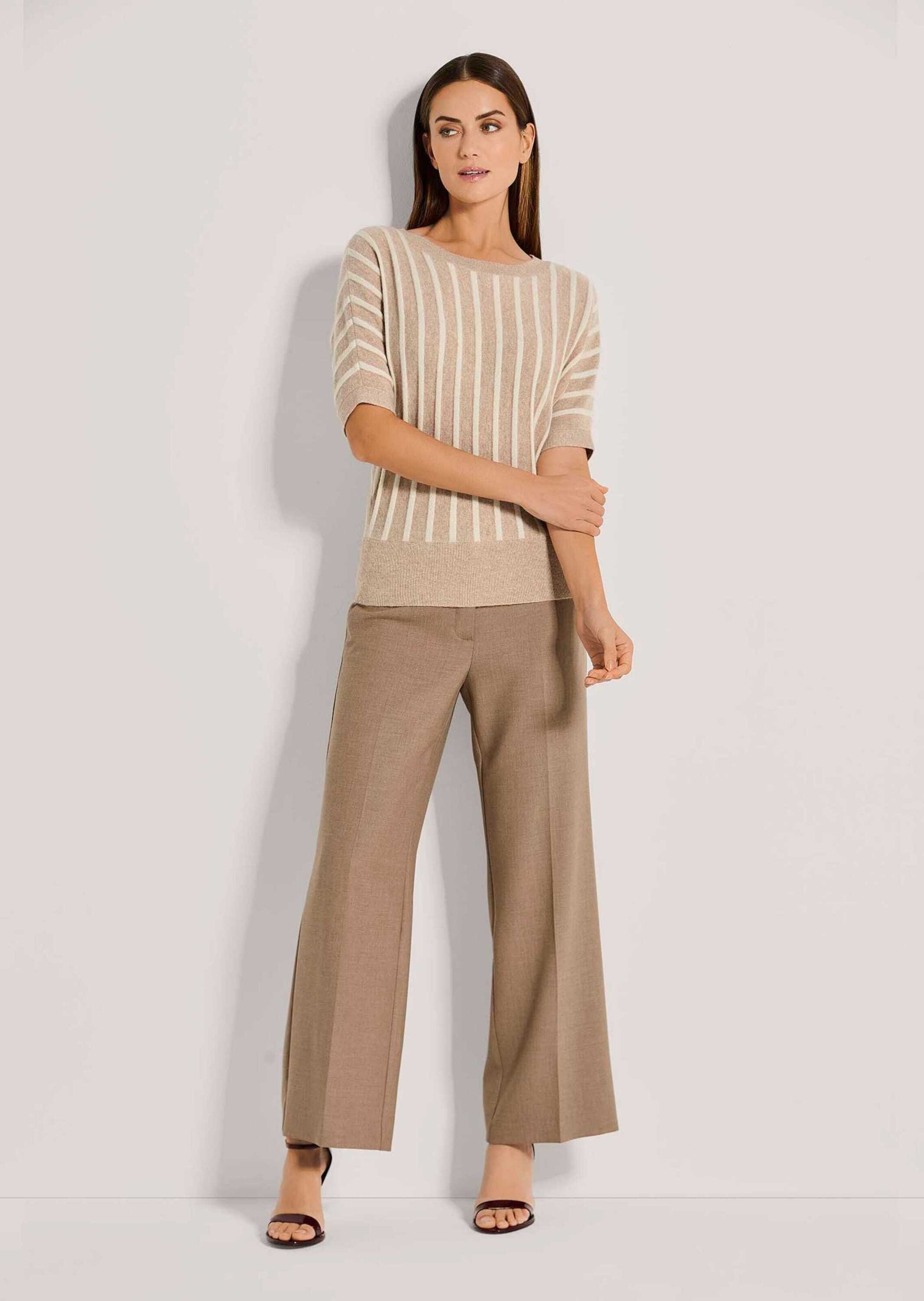 MADELEINE Longpullover »Pullover Streifenpullover aus Good Cashmere«