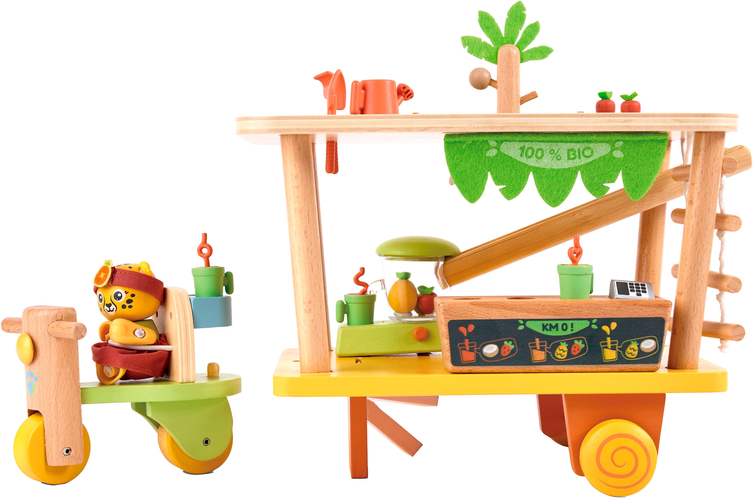 Hape Spielwelt »Green Planet Explorers, Clios Fruchtsaft-Truck«