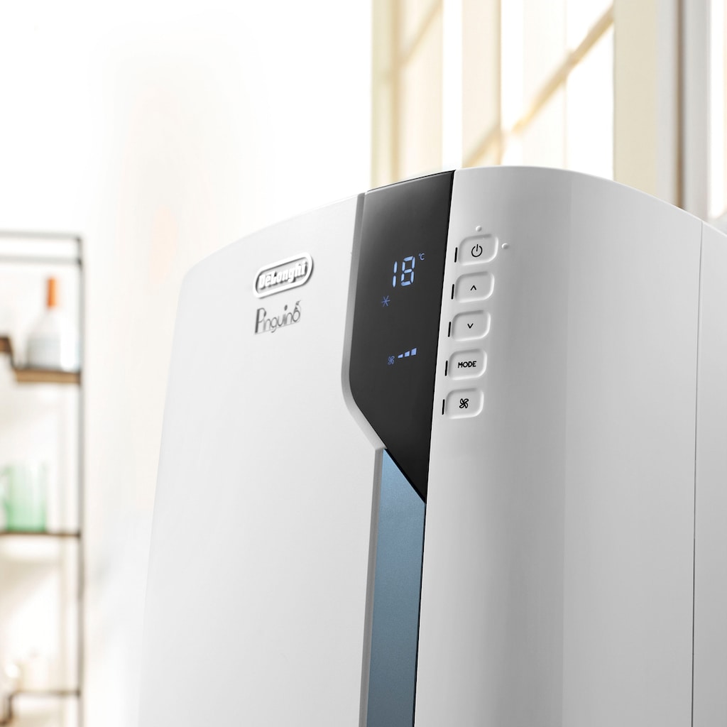 De'Longhi 3-in-1-Klimagerät »PAC EX105 A+++«, Mobiles Klimagerät, für Räume bis 100 m³