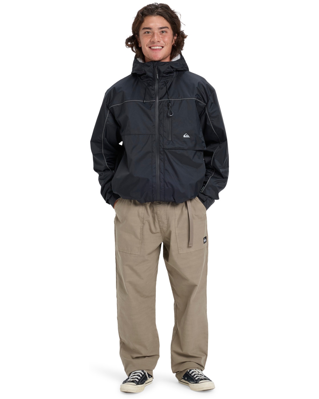 Quiksilver Regenjacke »Full Rig«, mit Kapuze