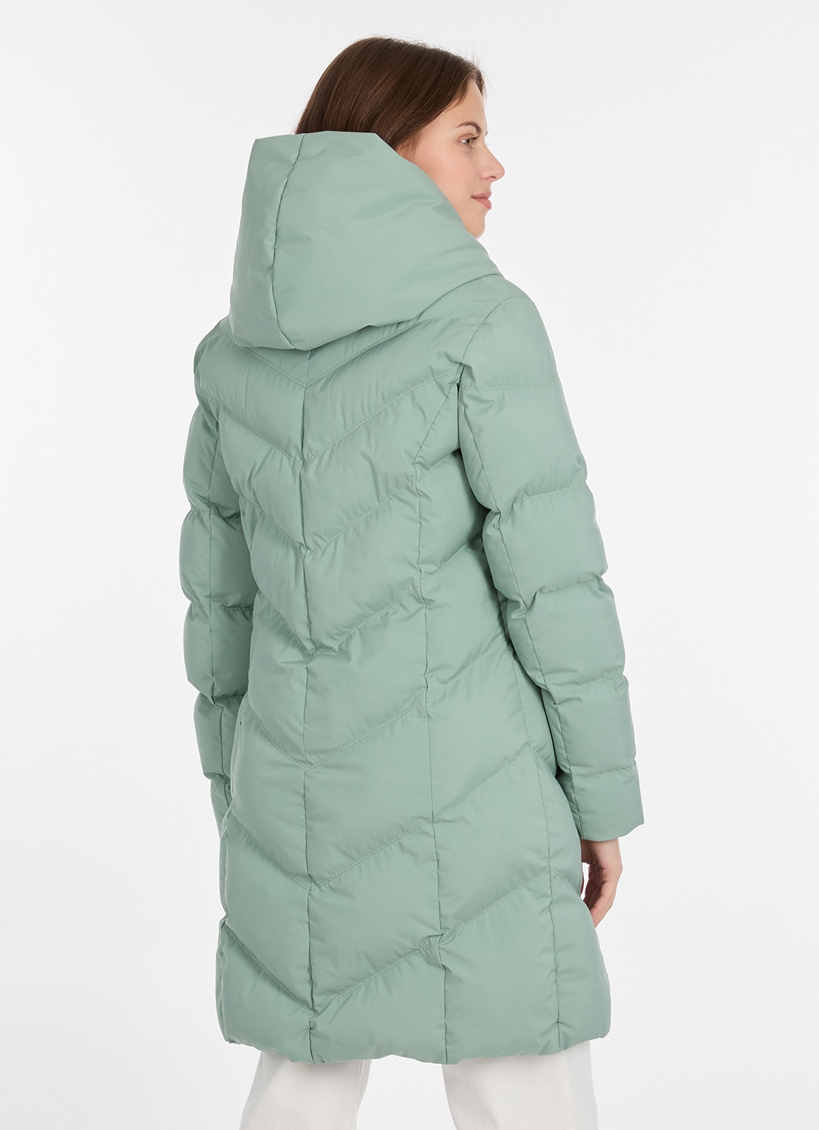 Ragwear Steppmantel »NATALKA« verdeckter Reißverschluss