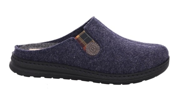 Rohde Pantoffel »ASIAGO«  , Hausschuh, Clog, Schlappen mit seitlichem Stretch mit Label