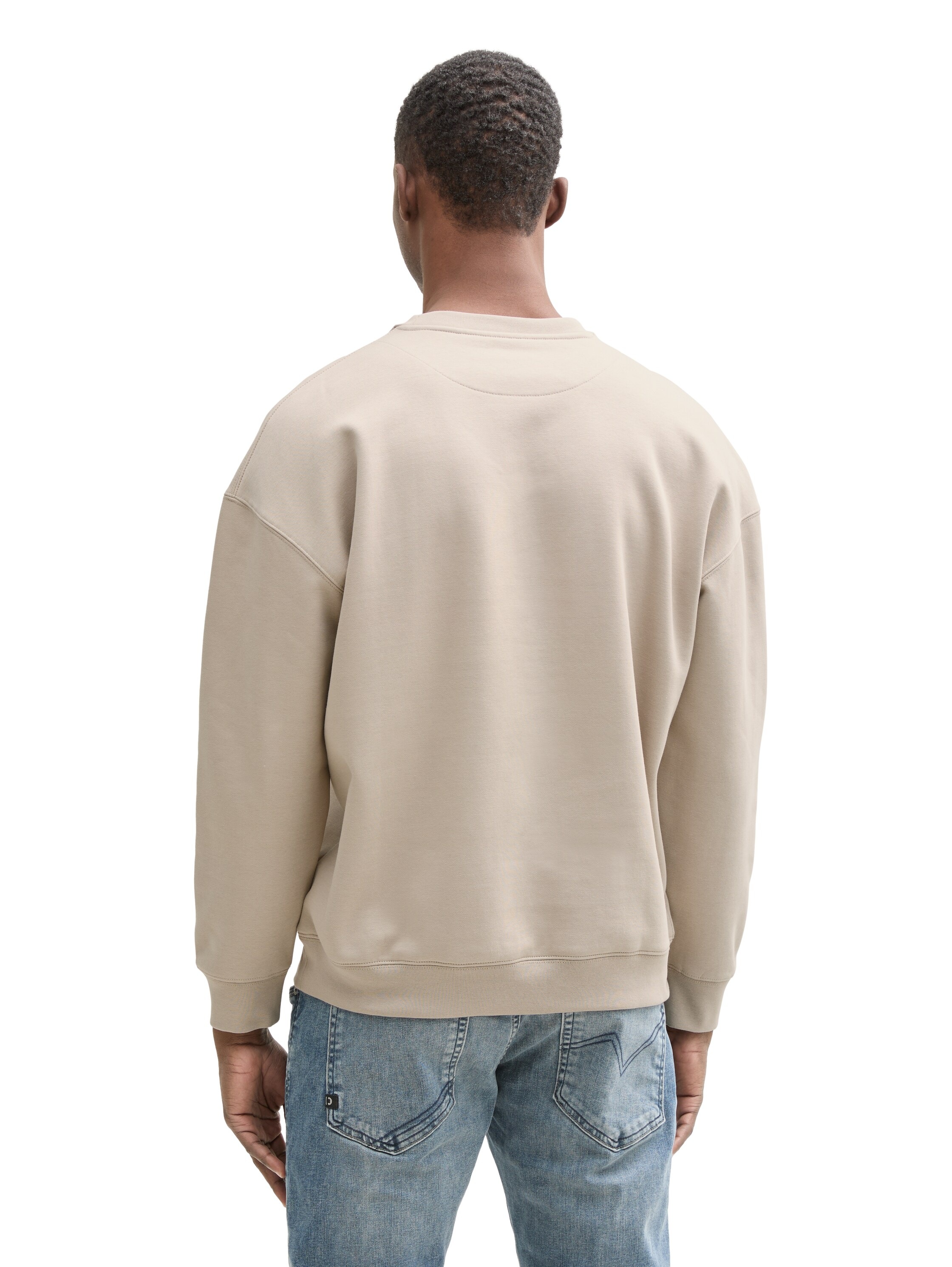 TOM TAILOR Denim Sweatshirt, mit Logo Print