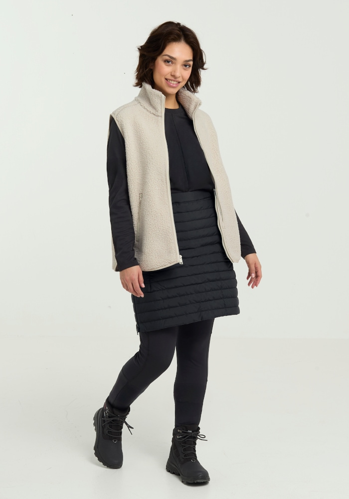 Jack Wolfskin A-Linien-Rock »ICEGUARD SKIRT W« Winterrock, warm, winddicht und wasserabweisend