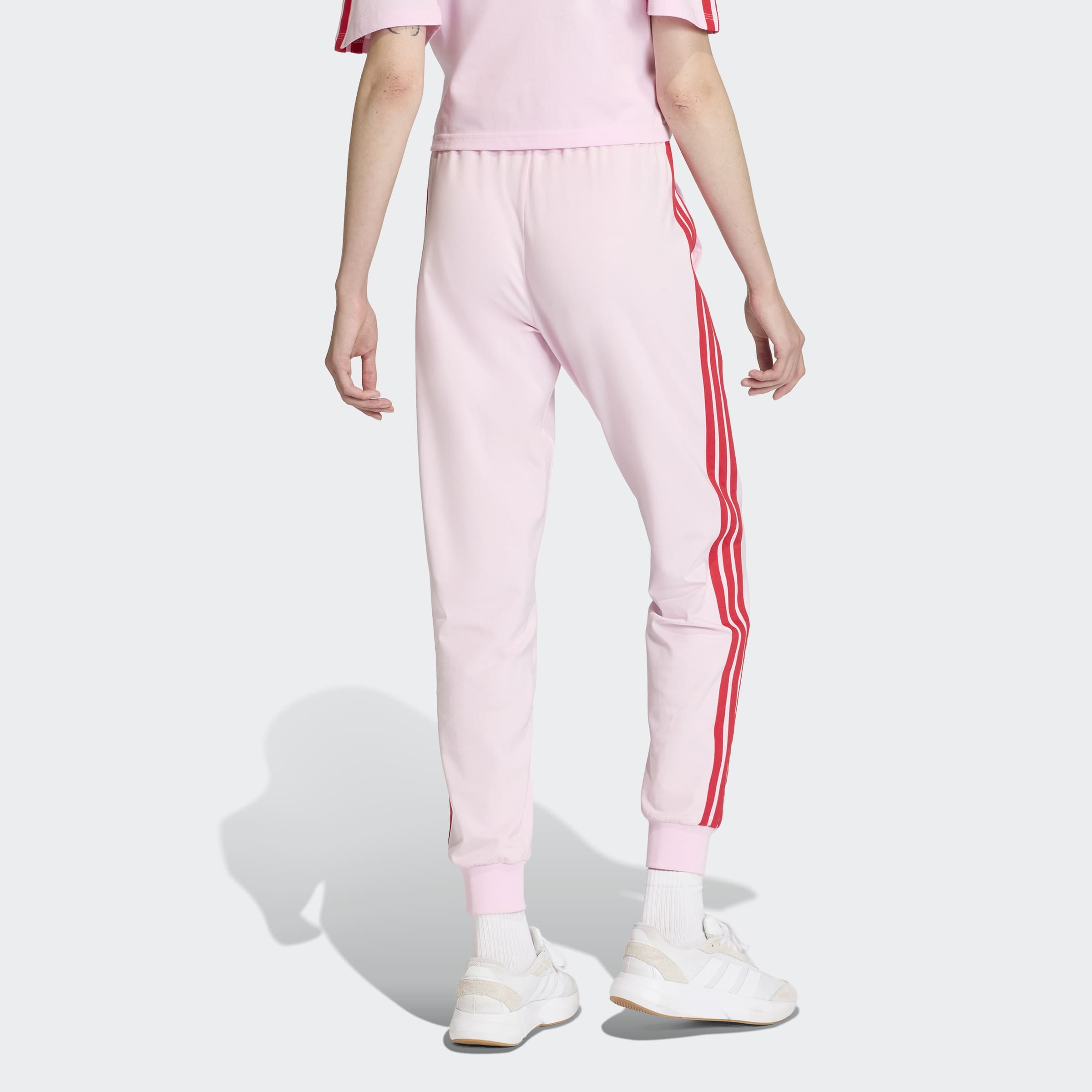 adidas Sportswear Sporthose »ESSENTIALS 3-STREIFEN«  für Erwachsene, aus Baumwolle und Elasthan, mit Kordelverschluss