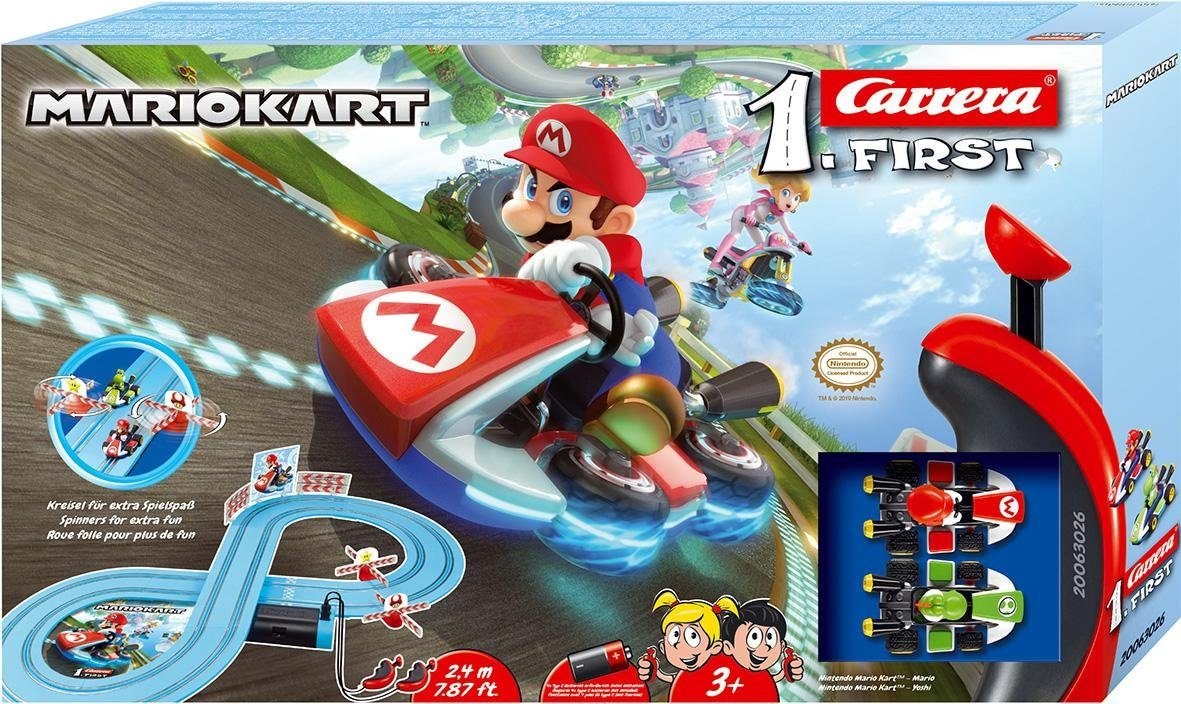 Autorennbahn »Carrera® First - Mario Kart™«, (Set)