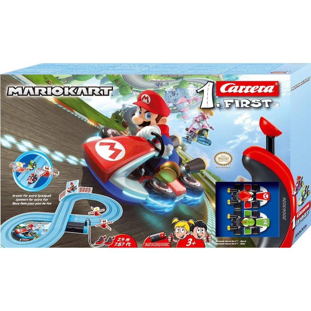 Carrera® Autorennbahn »Carrera® First - Mario Kart™«, (Set)