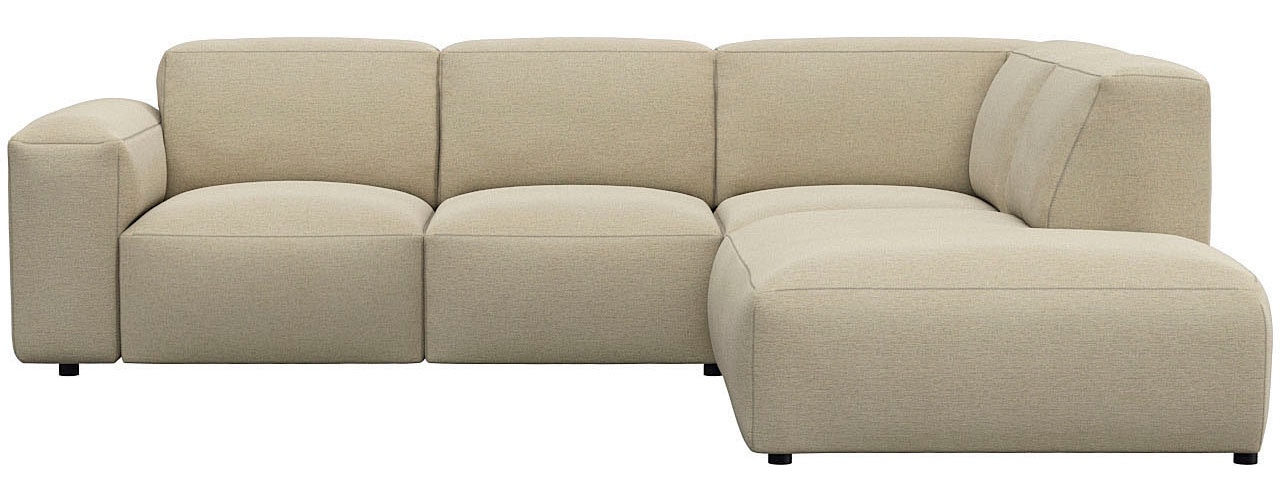 FLEXLUX Ecksofa »Lucera, super Sitzkomfort durch Kaltschaum im Sitz, L-Form«, modern & anschmiegsam, Designsofa, modernes skandinavisches Design