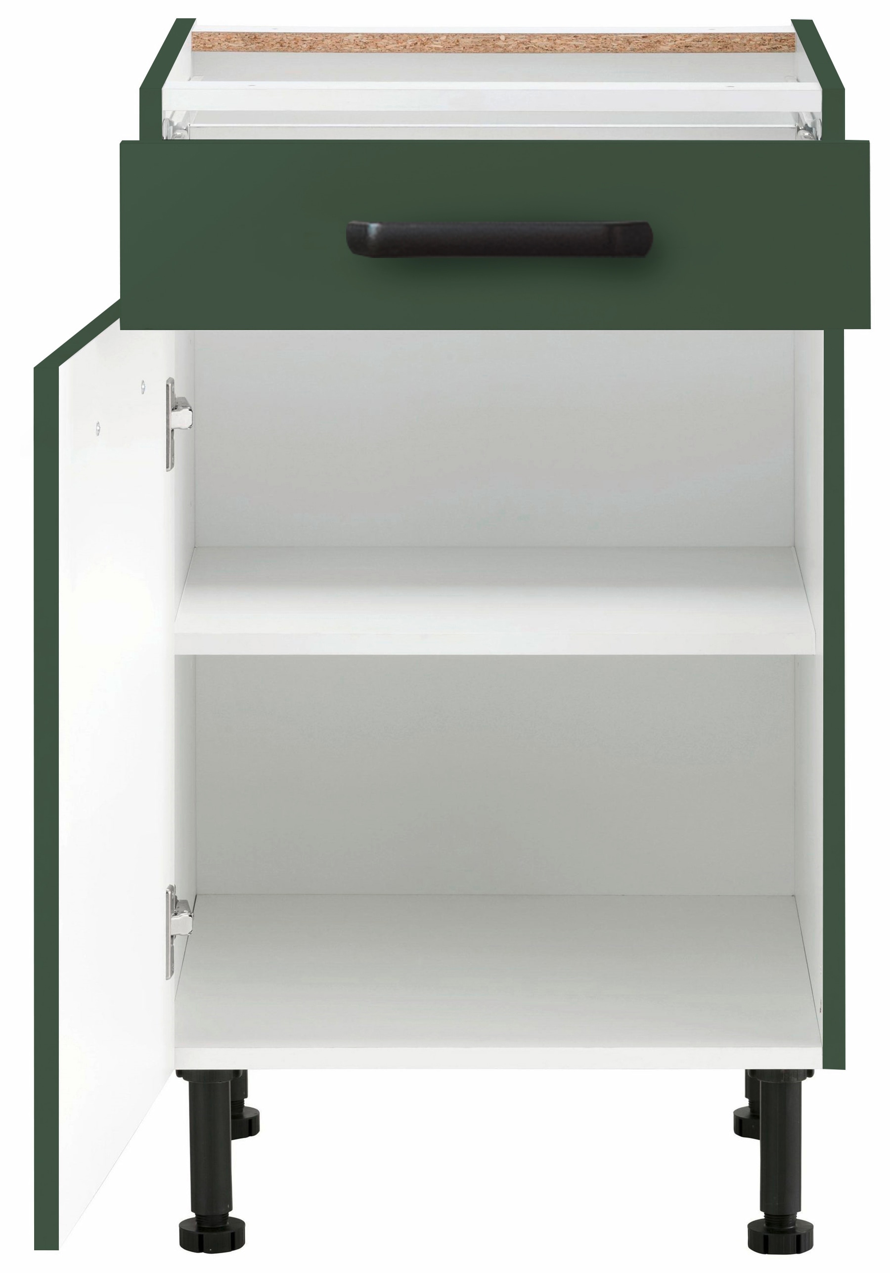 wiho Küchen Unterschrank »Simi« Soft-Close-Funktion in Schubkästen und Auszügen, verstellbare Füße