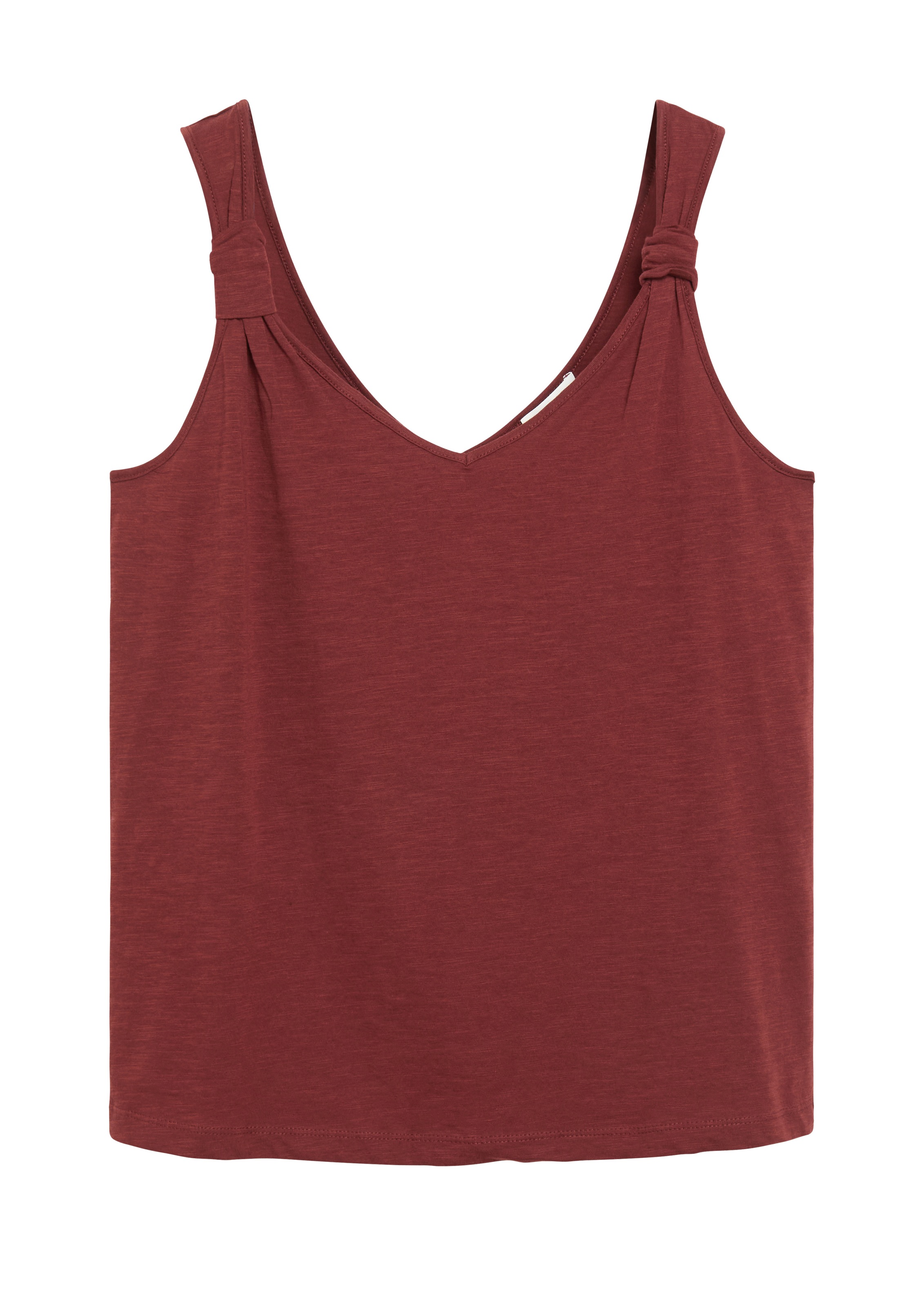 s.Oliver Shirttop Sommertop mit Knoten-Detail