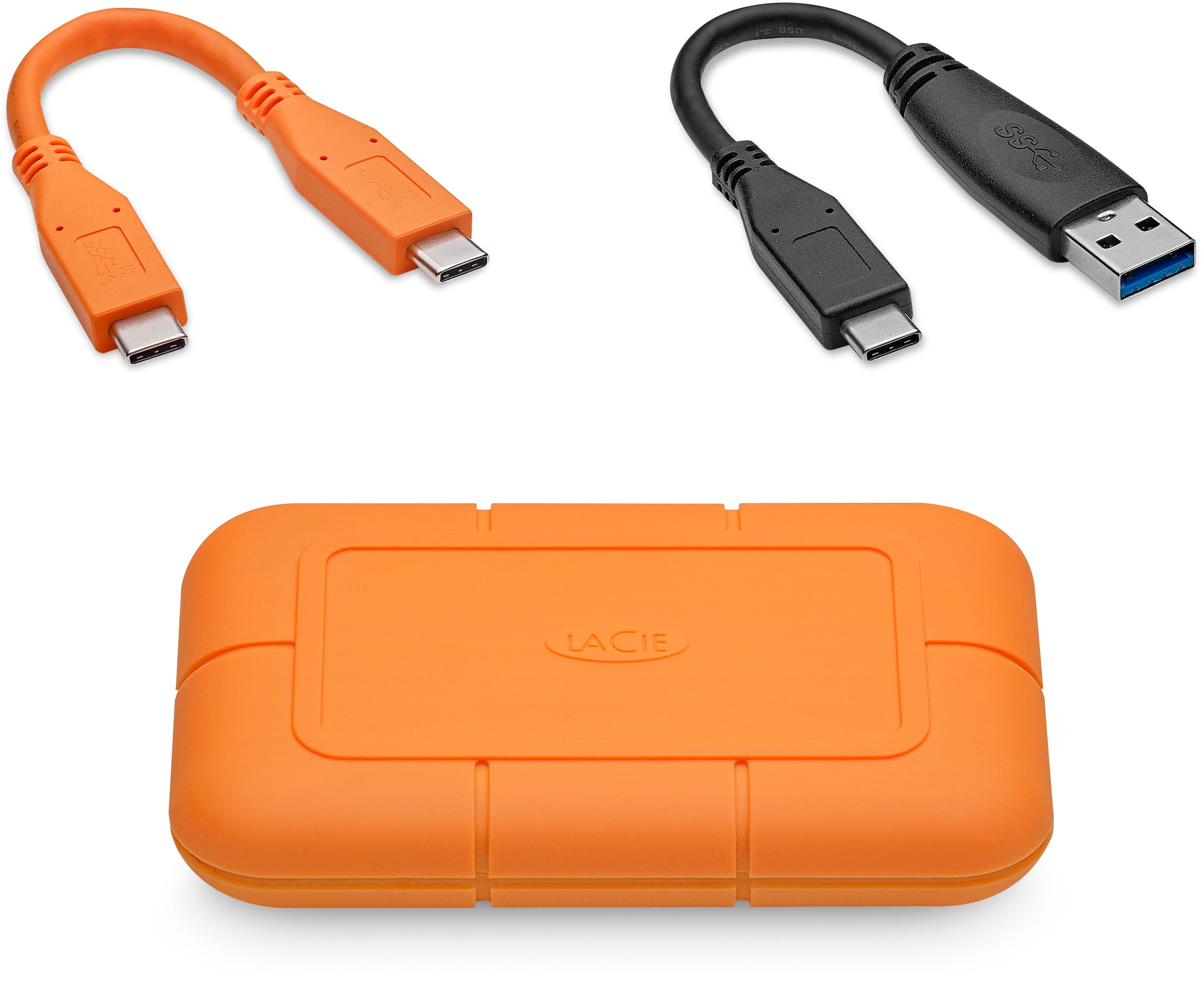 LaCie externe SSD »Rugged® SSD«, Anschluss USB-C-USB 3.2 Gen-2-USB-C