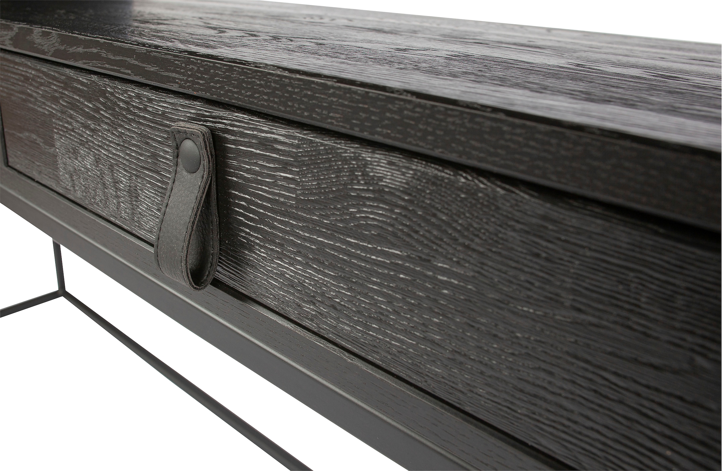 WOOOD Schreibtisch »Silas«, zwei Schubladen, Holz teilmassiv, H 75 cm x B 140 cm