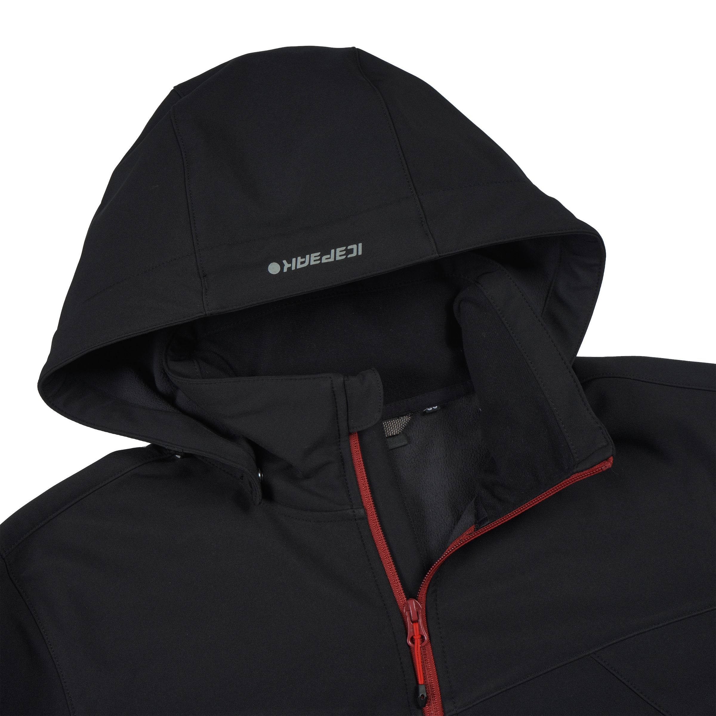 Icepeak Softshelljacke »BRIMFIELD«, (1 St.), mit Kapuze, mit dezenten Logoschriftzügen