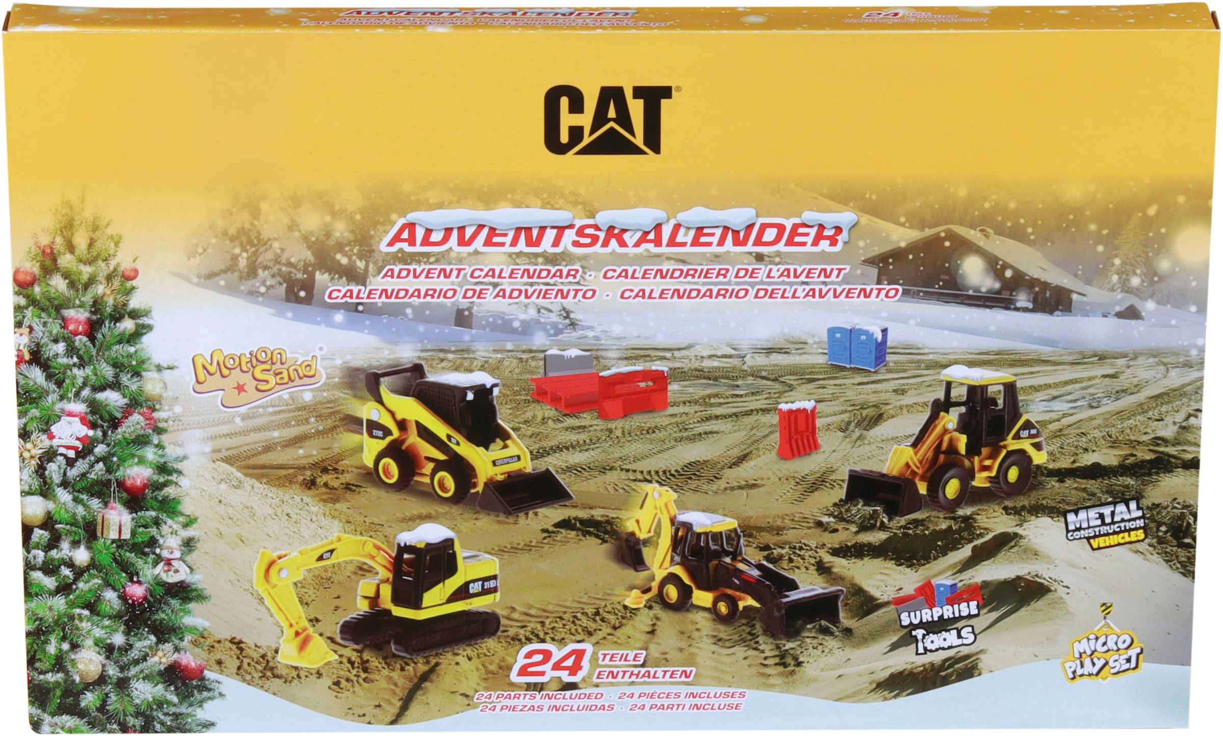 Spielzeug-Adventskalender »CAT Micro«, ab 6 Jahren