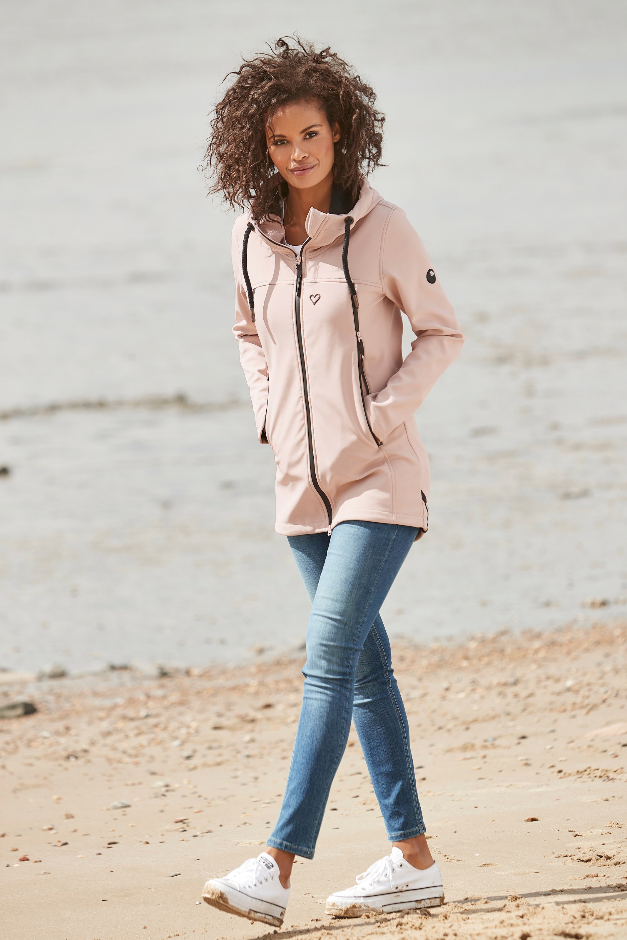 GANG Skinny-fit-Jeans »94MEDINA«, mit stylischer halb offener Knopfleiste