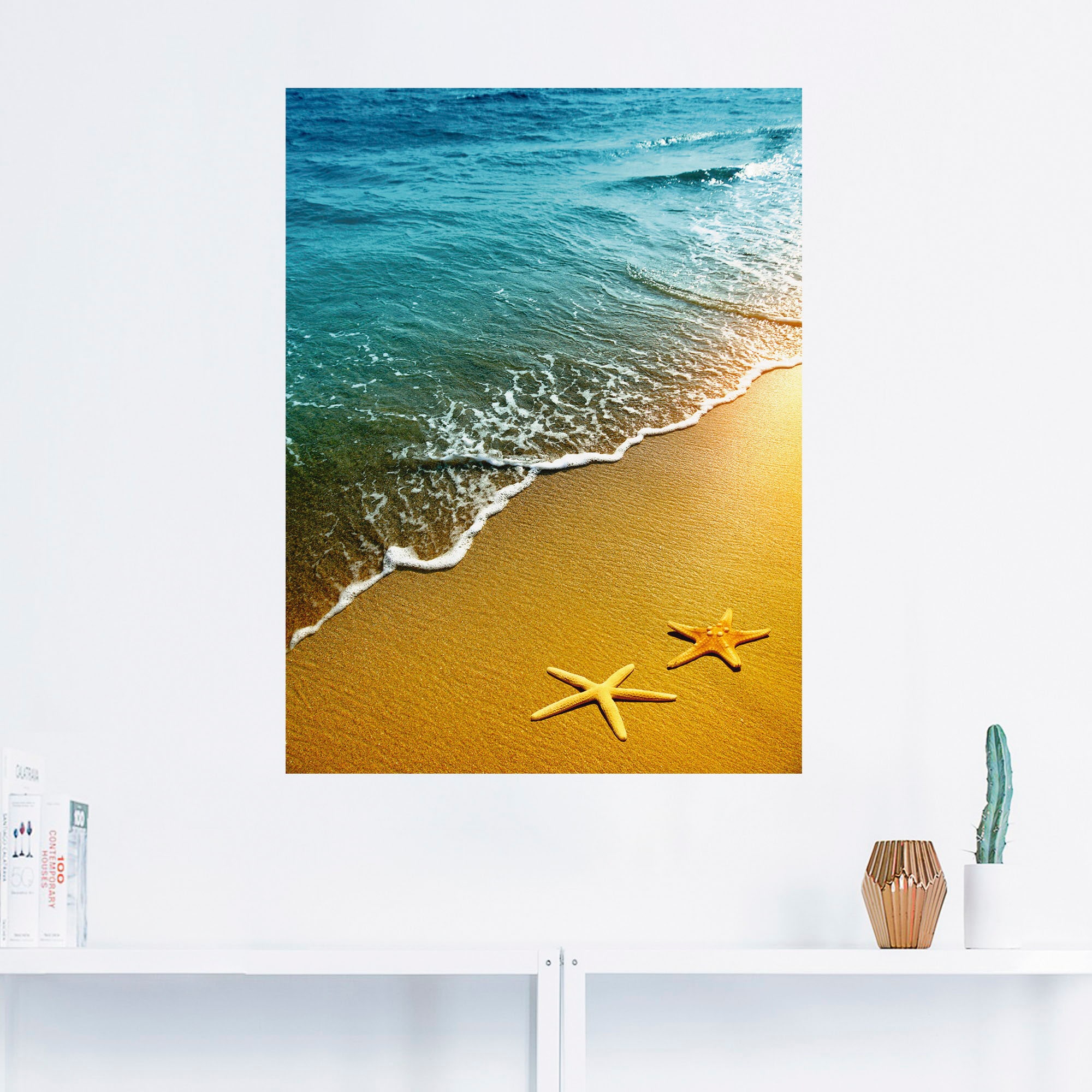 Artland Wandfolie »Seesterne«, Strand, (1 St.), selbstklebend