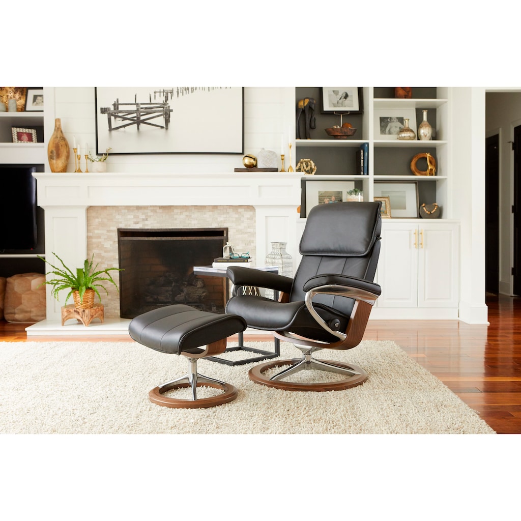 Stressless® Relaxsessel »Admiral«, (Set, Relaxsessel inkl. Hocker)