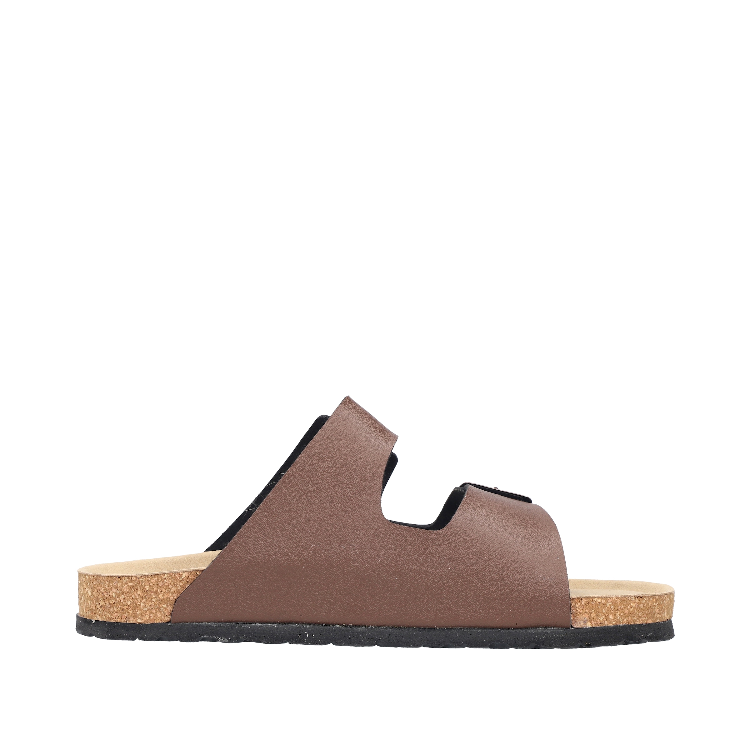 Rieker Pantolette  Sommerschuh, Schlappen, Hausschuh, mit zwei Schnallenverschlüsse