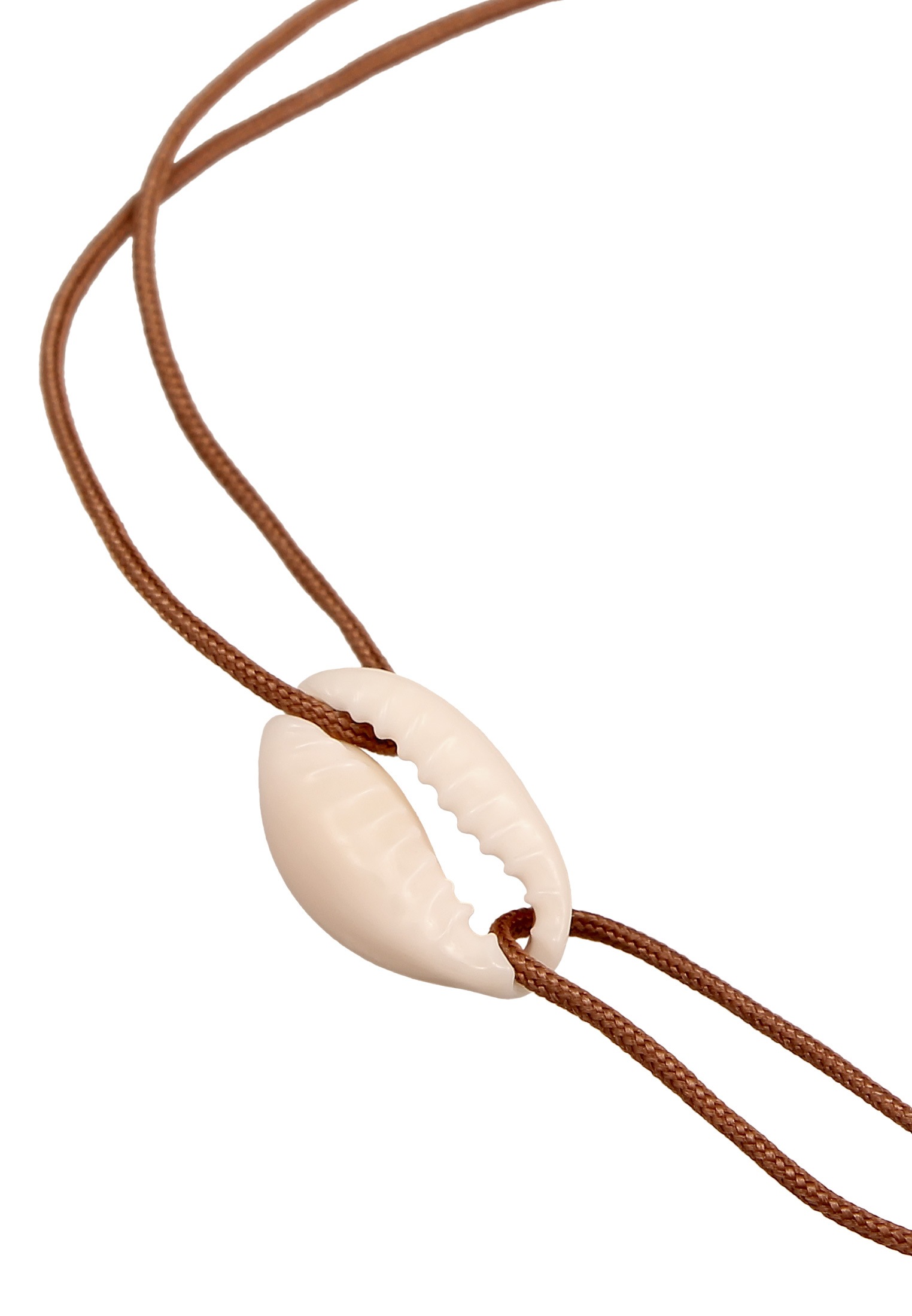 Kuzzoi Armkette »Armband Kauri Muschel Nylonband«