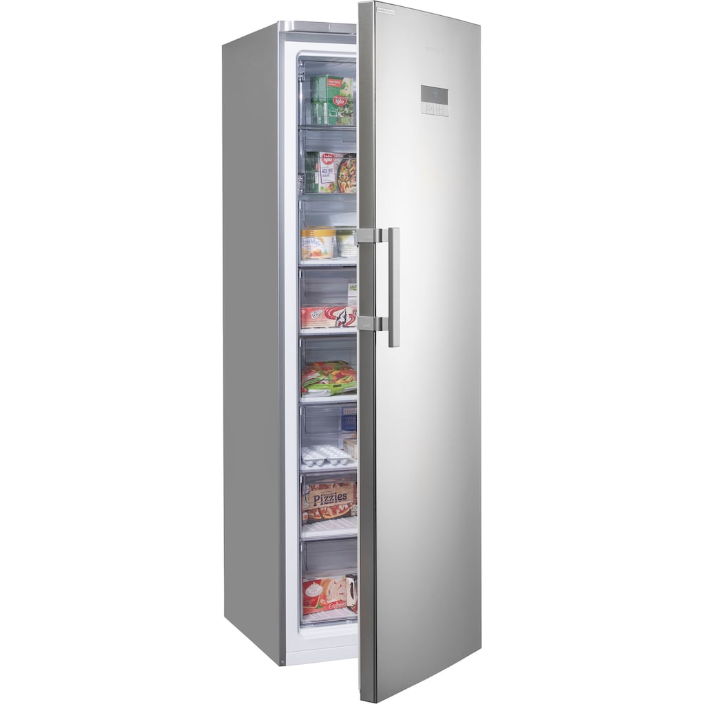 Grundig Gefrierschrank »GFN 13840 XN«, 185 cm hoch, 59,5 cm breit