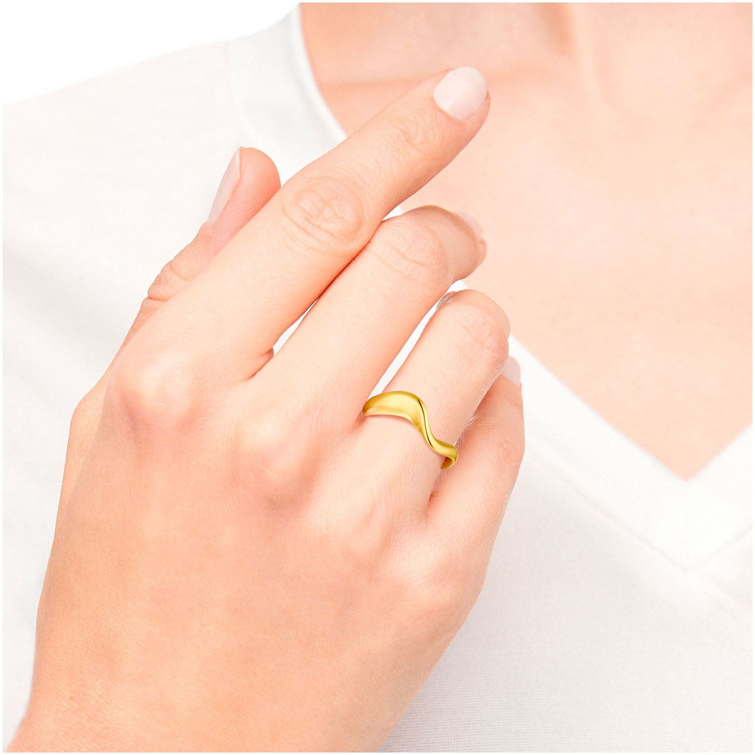 s.Oliver Fingerring »Wellen-Design, 2037964/-65/-66/-67«