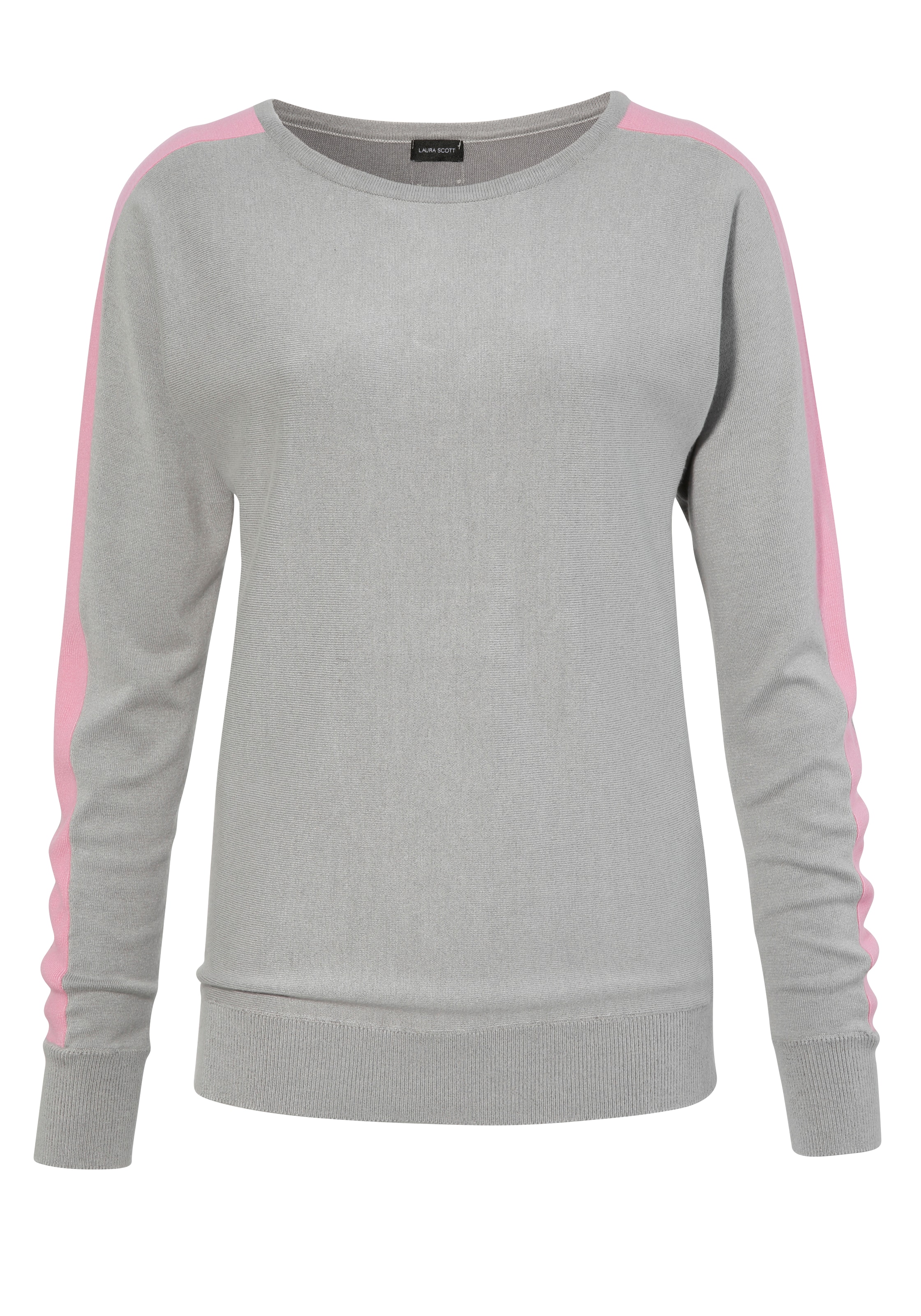 Laura Scott Longpullover, mit Kontraststreifen - NEUE FARBEN