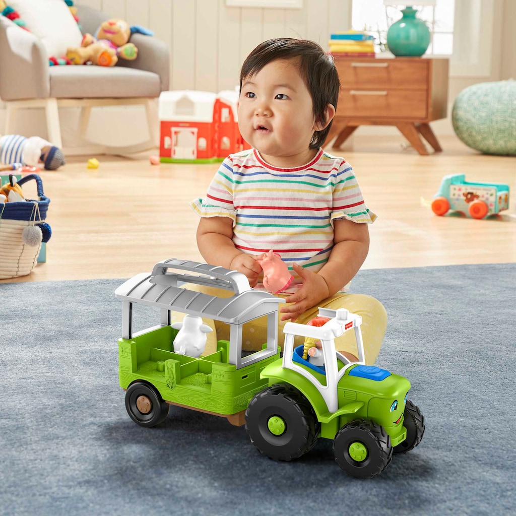 Fisher-Price® Lernspielzeug »Little People Traktor«