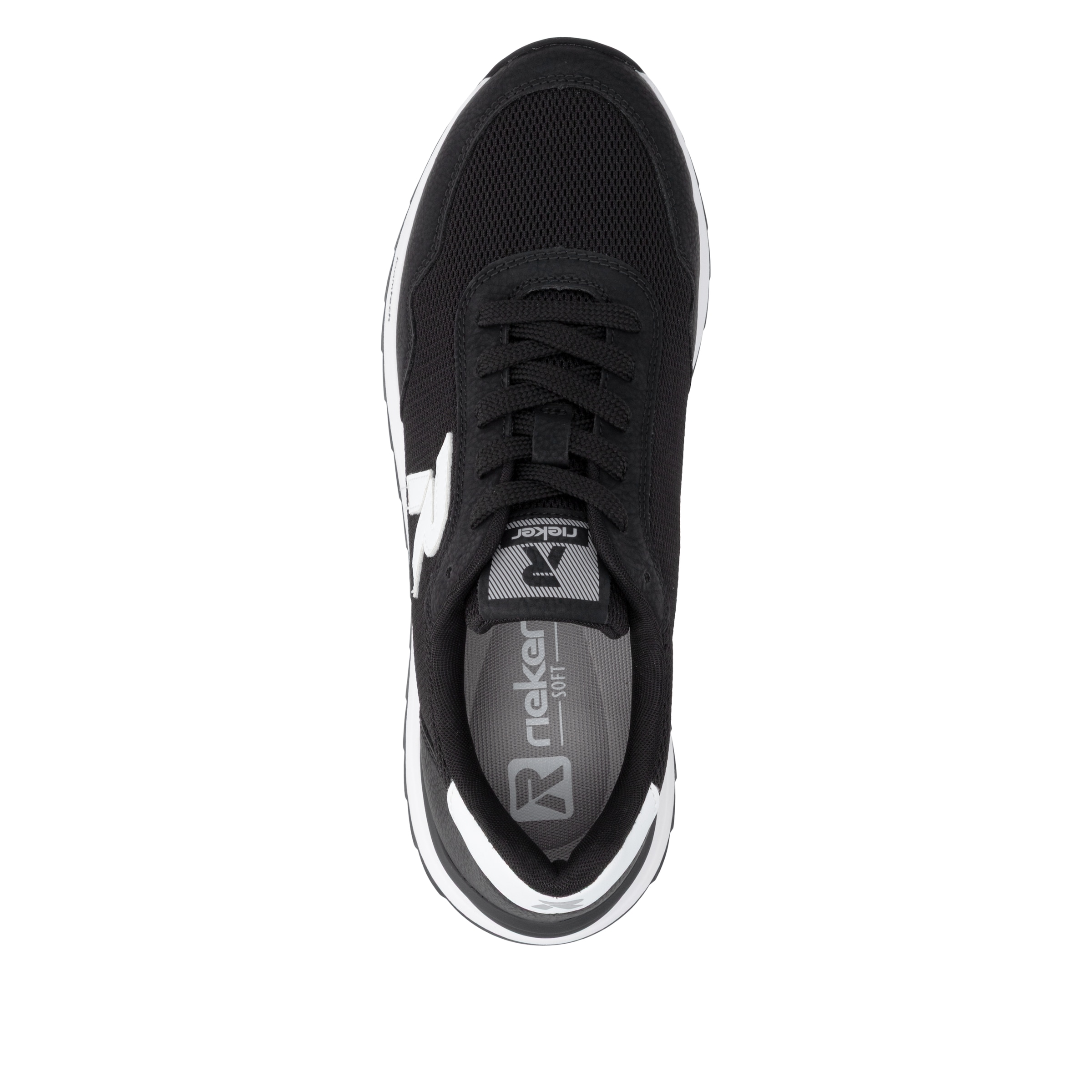 RIEKER Sport Sneaker  Schnürschuh, Halbschuh, Freizeitsneaker mit leichter Laufsohle