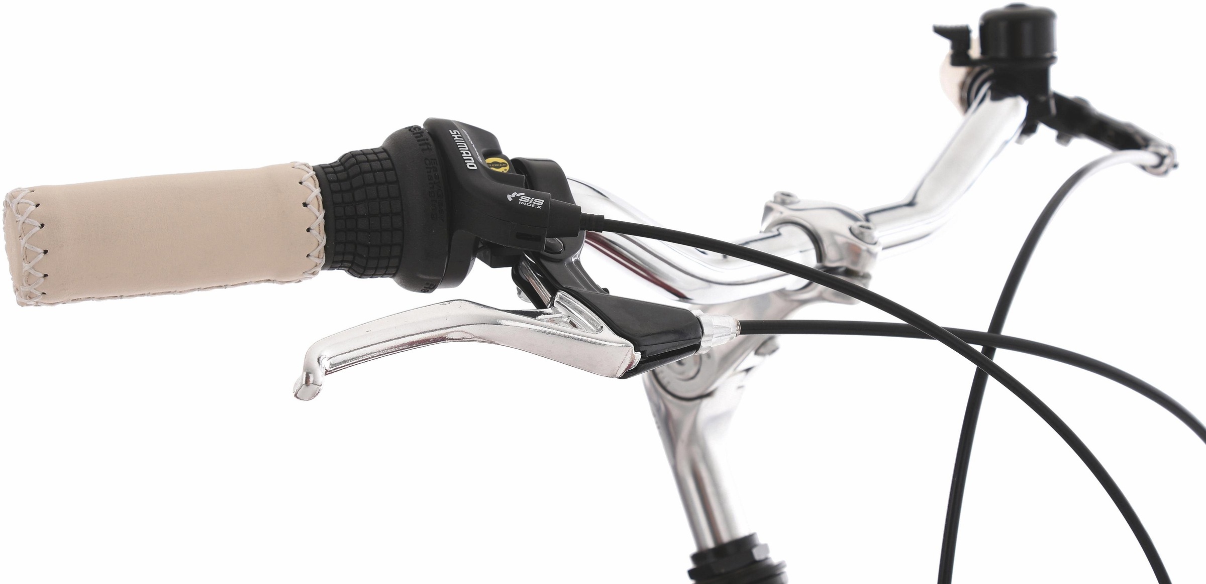 KS Cycling Cityrad »Balloon«, 6 Gang, Shimano, Tourney RD-TZ 50 Schaltwerk, Kettenschaltung, für Damen, Kettenschaltung