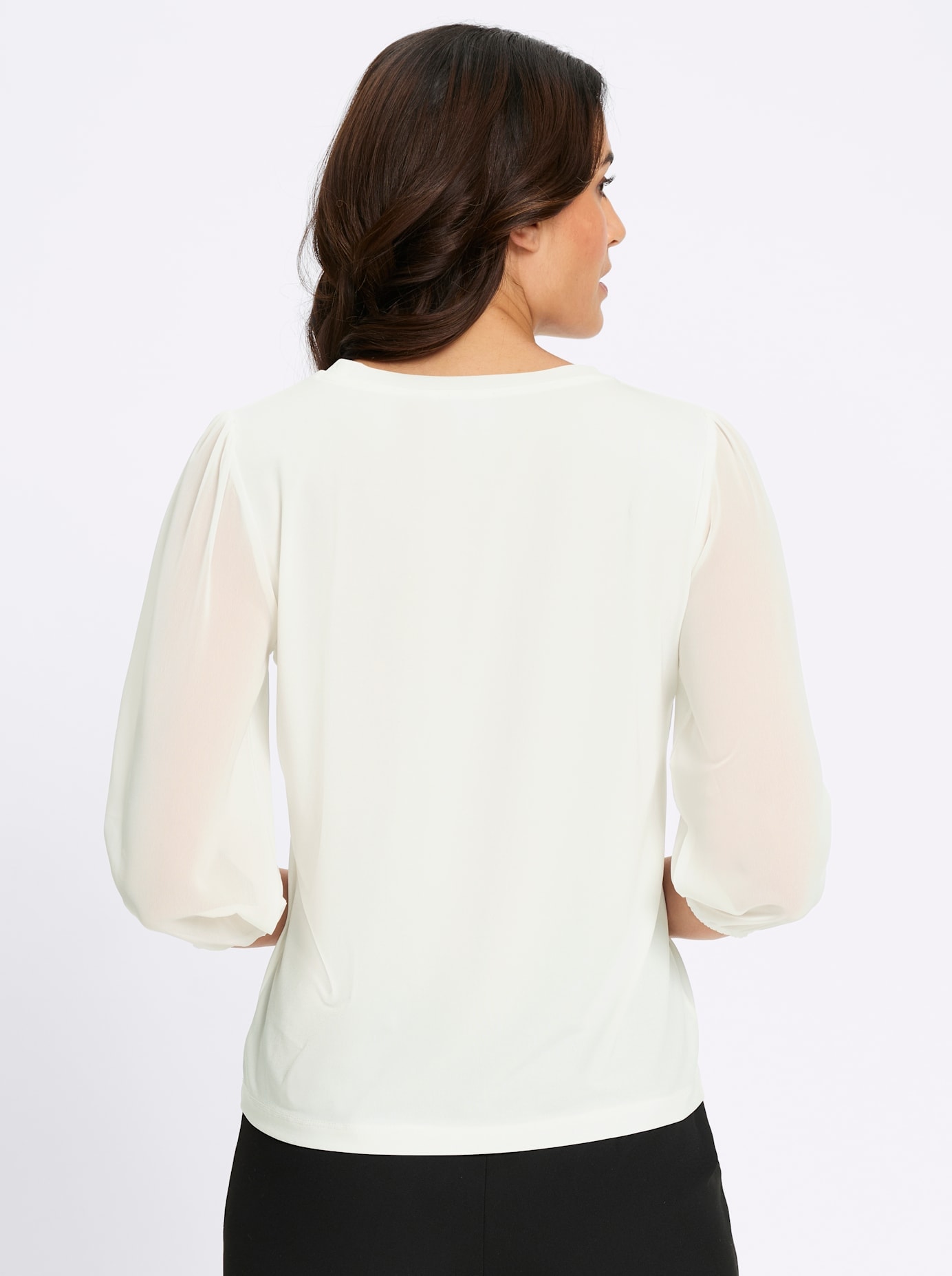 Lady Rundhalsshirt »Rundhals-Shirt« 1