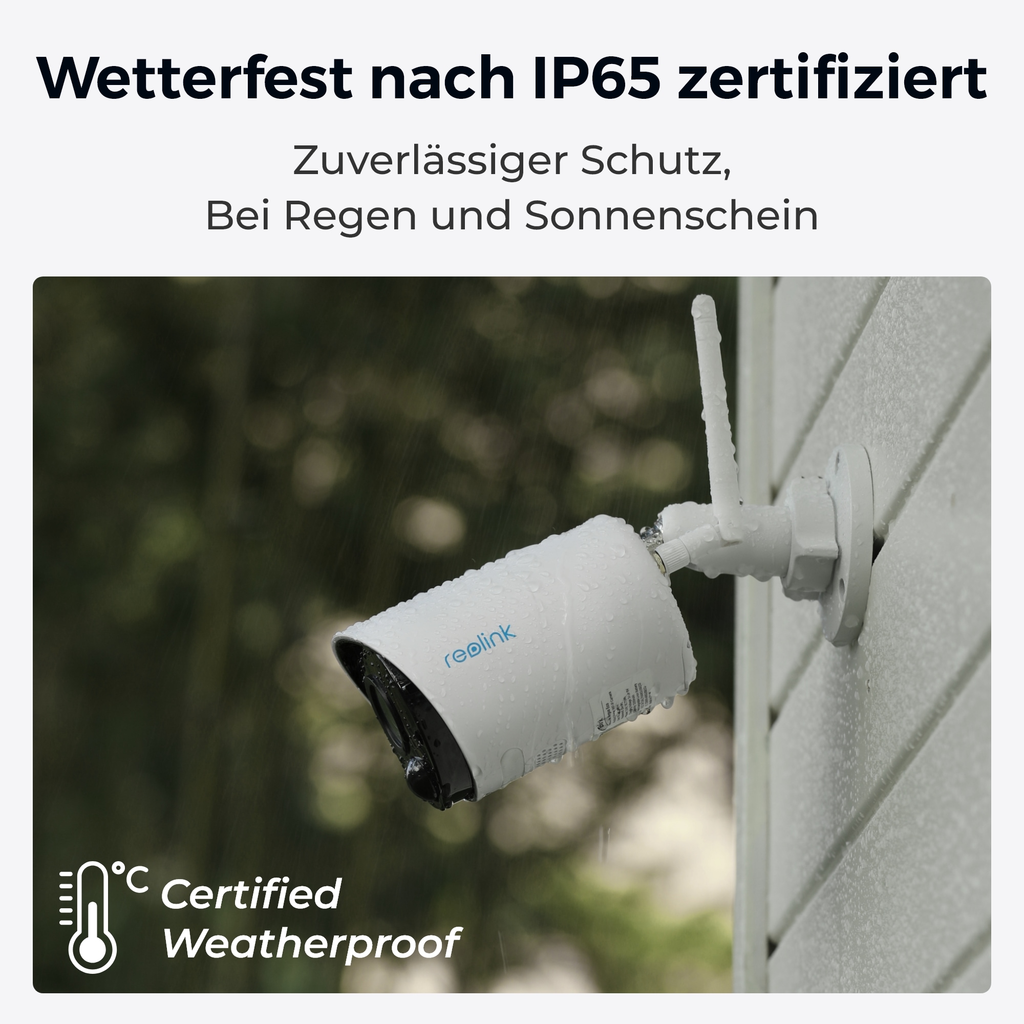Reolink Überwachungskamera »Argus Series B320«, Außenbereich-Innenbereich
