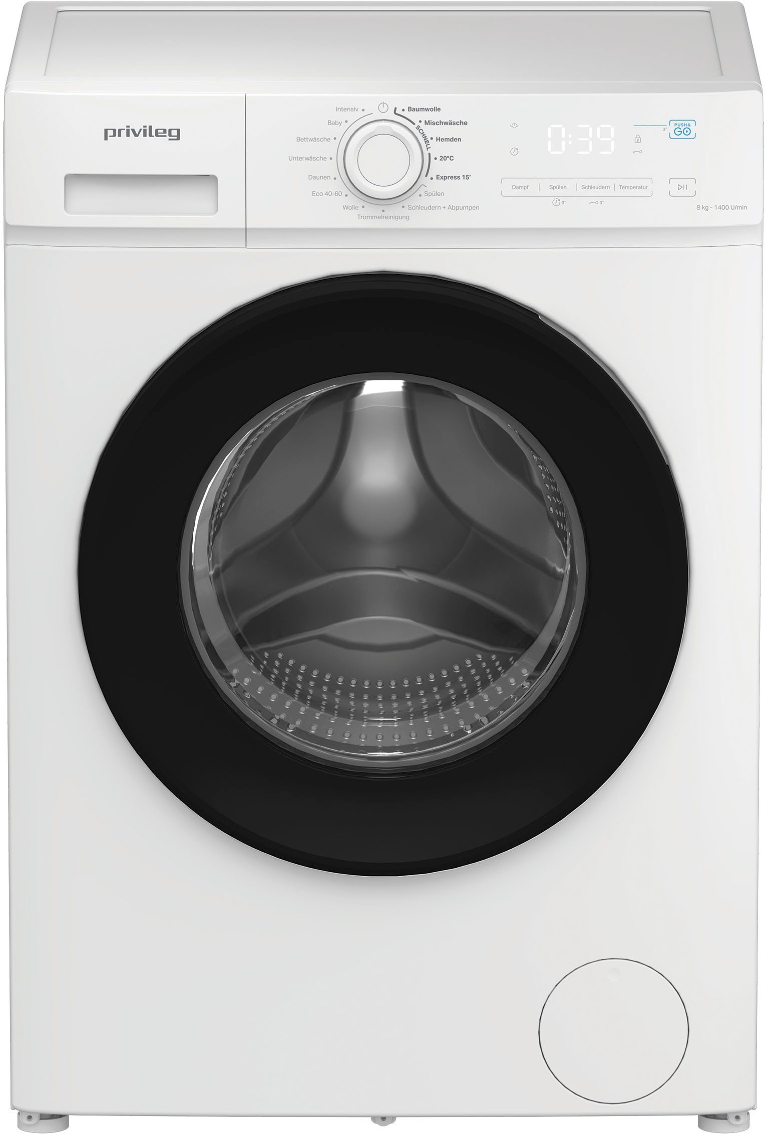 Privileg Waschmaschine MY TIME »PWFA 854A MY TIME DE«, 8 kg, 1400 U/min, Mehrfachwasserschutz+