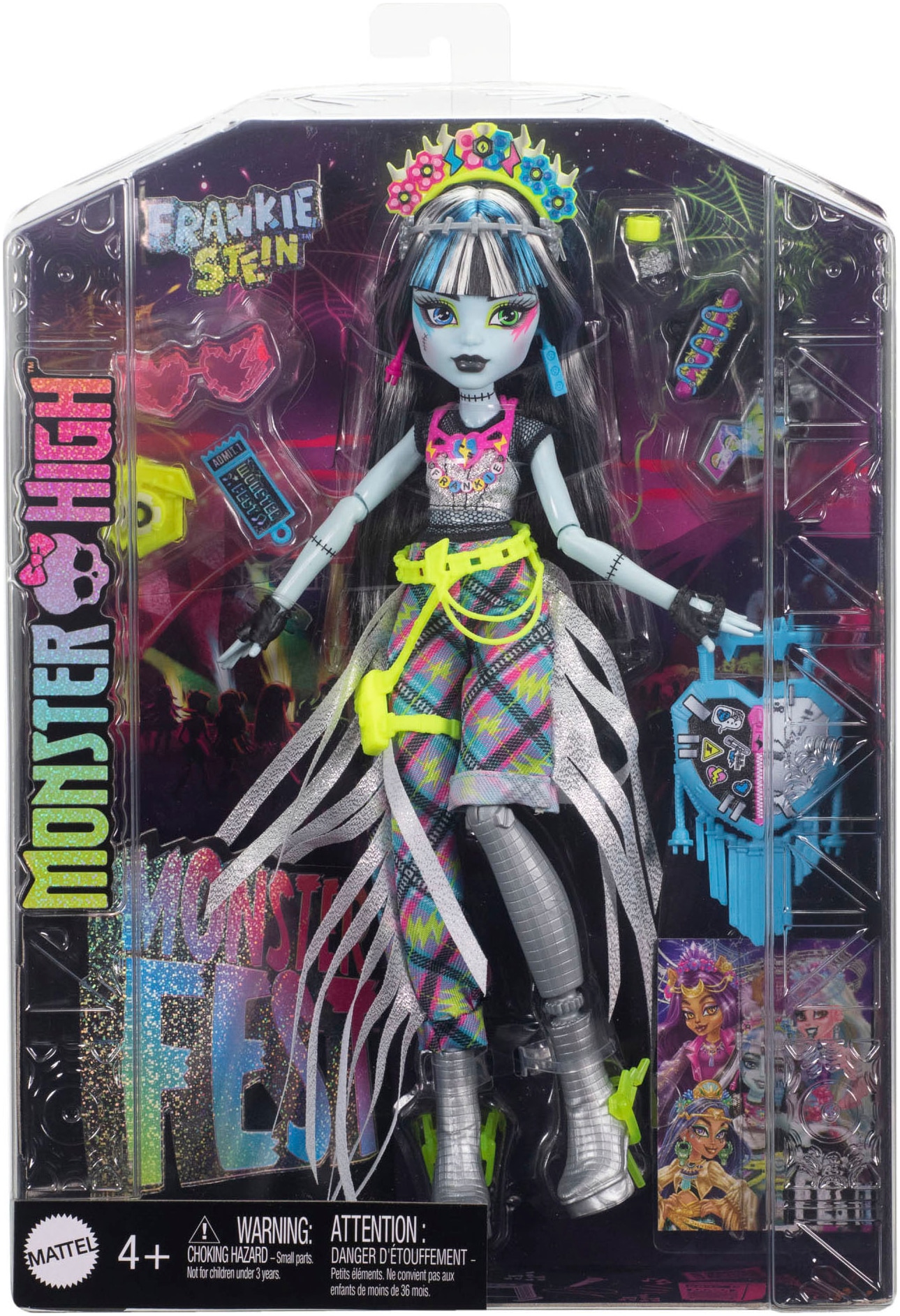 MonsterHigh™ Anziehpuppe »Monsterfest Frankie Stein mit Festival-Outfit«