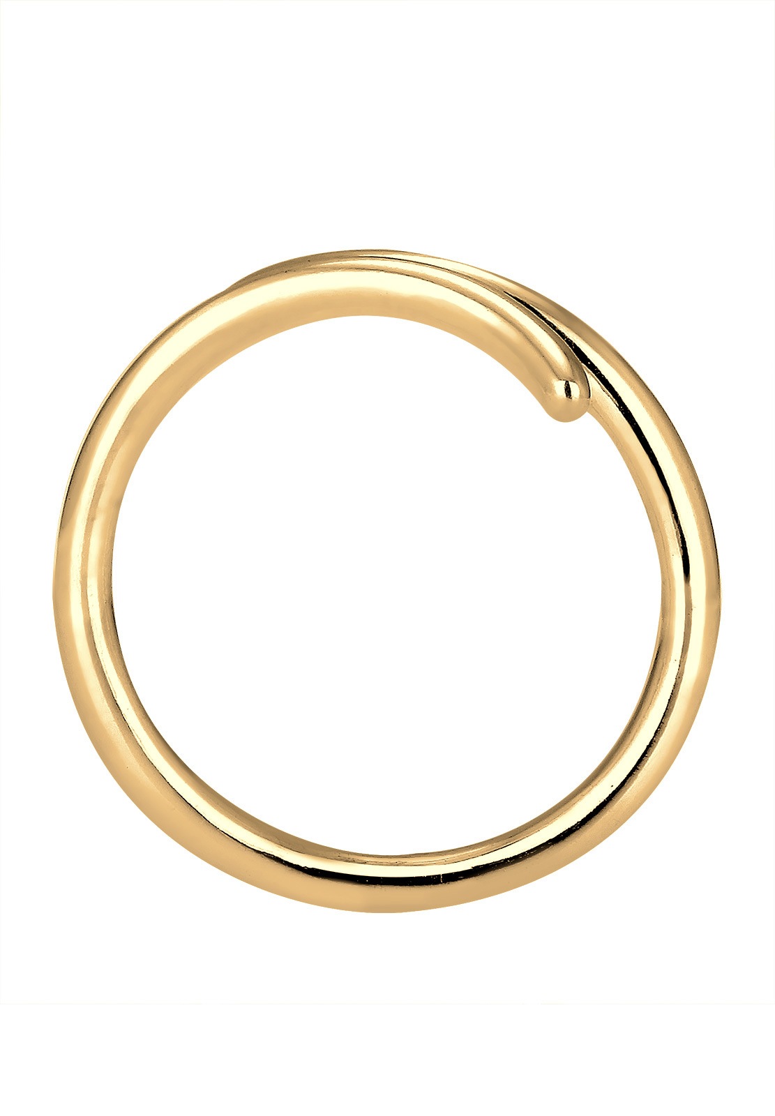 Elli Silberring »Ring Wickelring offen verstellbar Statement 925 Silber«
