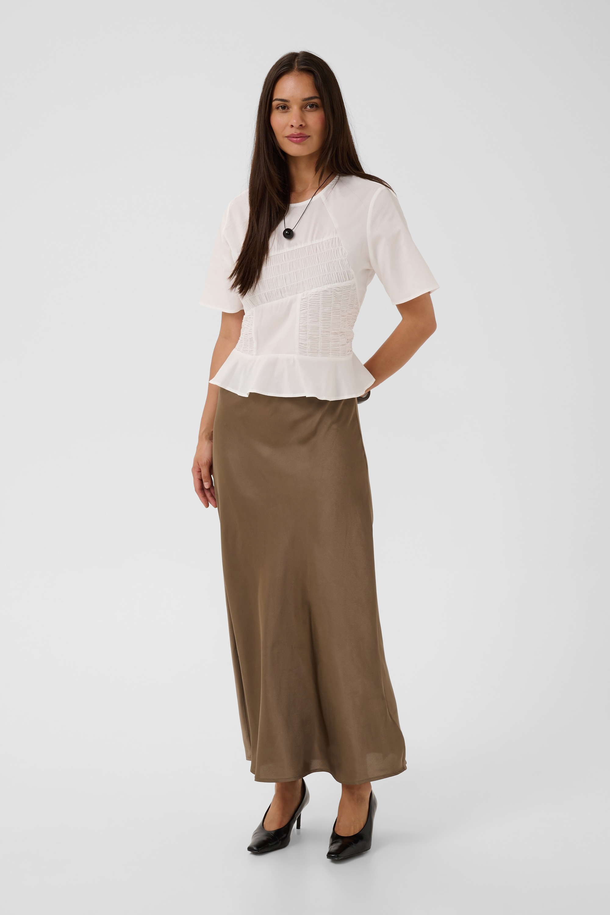 Culture Kurzarmbluse »Damen Bluse kurzarm CUajda«