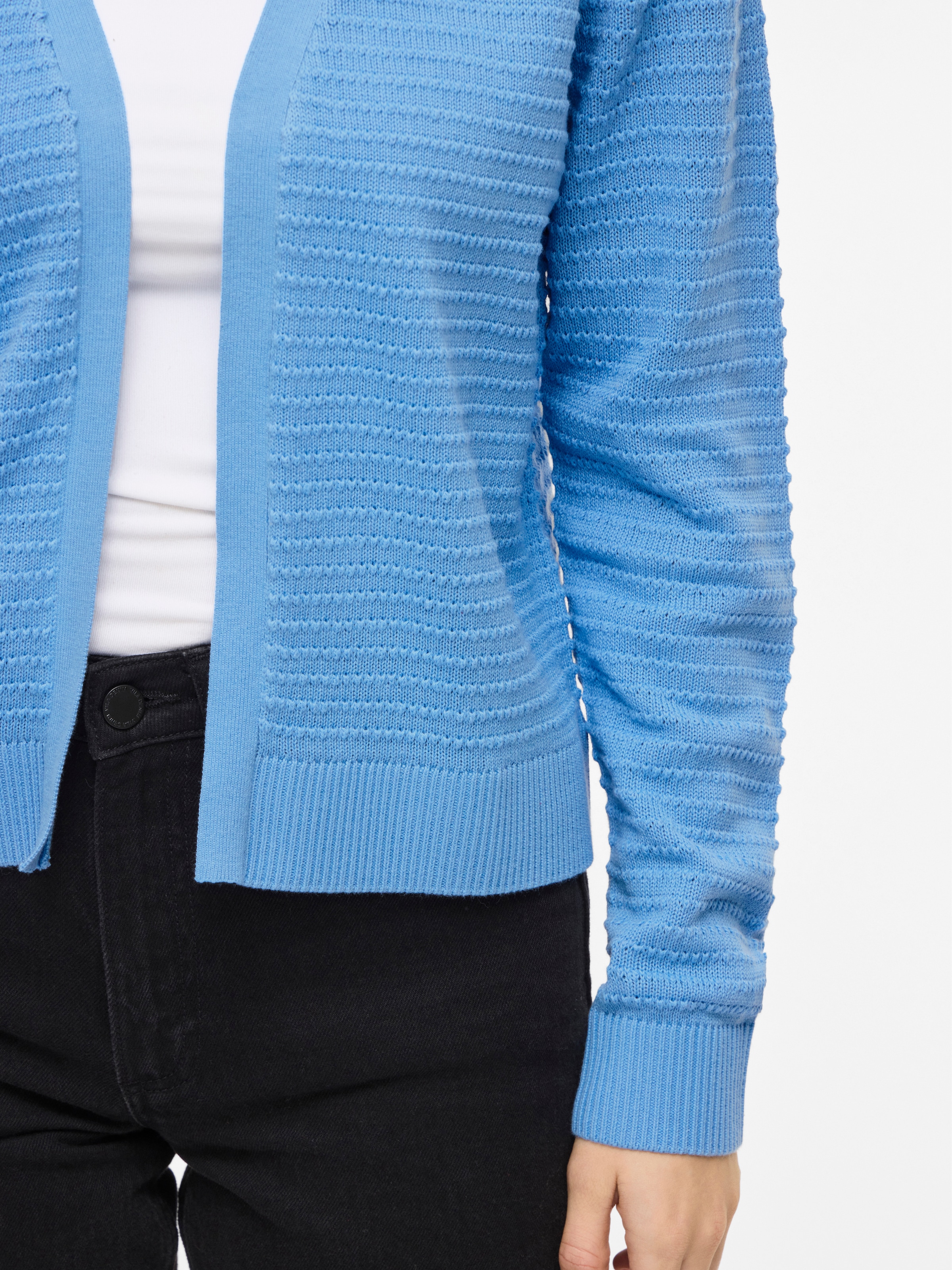 Vila Strickjacke »VILOLLO SHORT L/S KNIT CARDIGAN - NOOS«