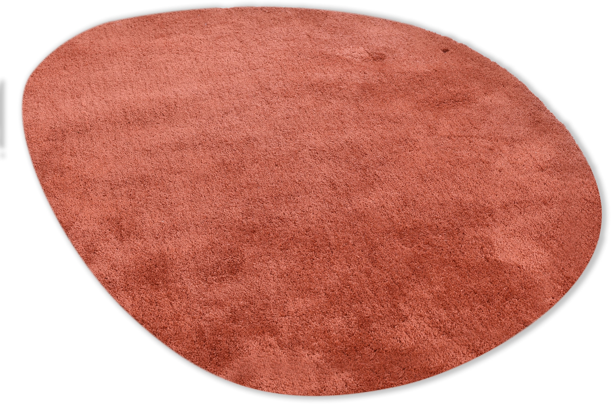TOM TAILOR HOME Hochflor-Teppich »Shaggy Teppich Cozy«, oval, 25 mm Höhe, Uni Farben, auch in Pastell Farben, weich & kuschelig