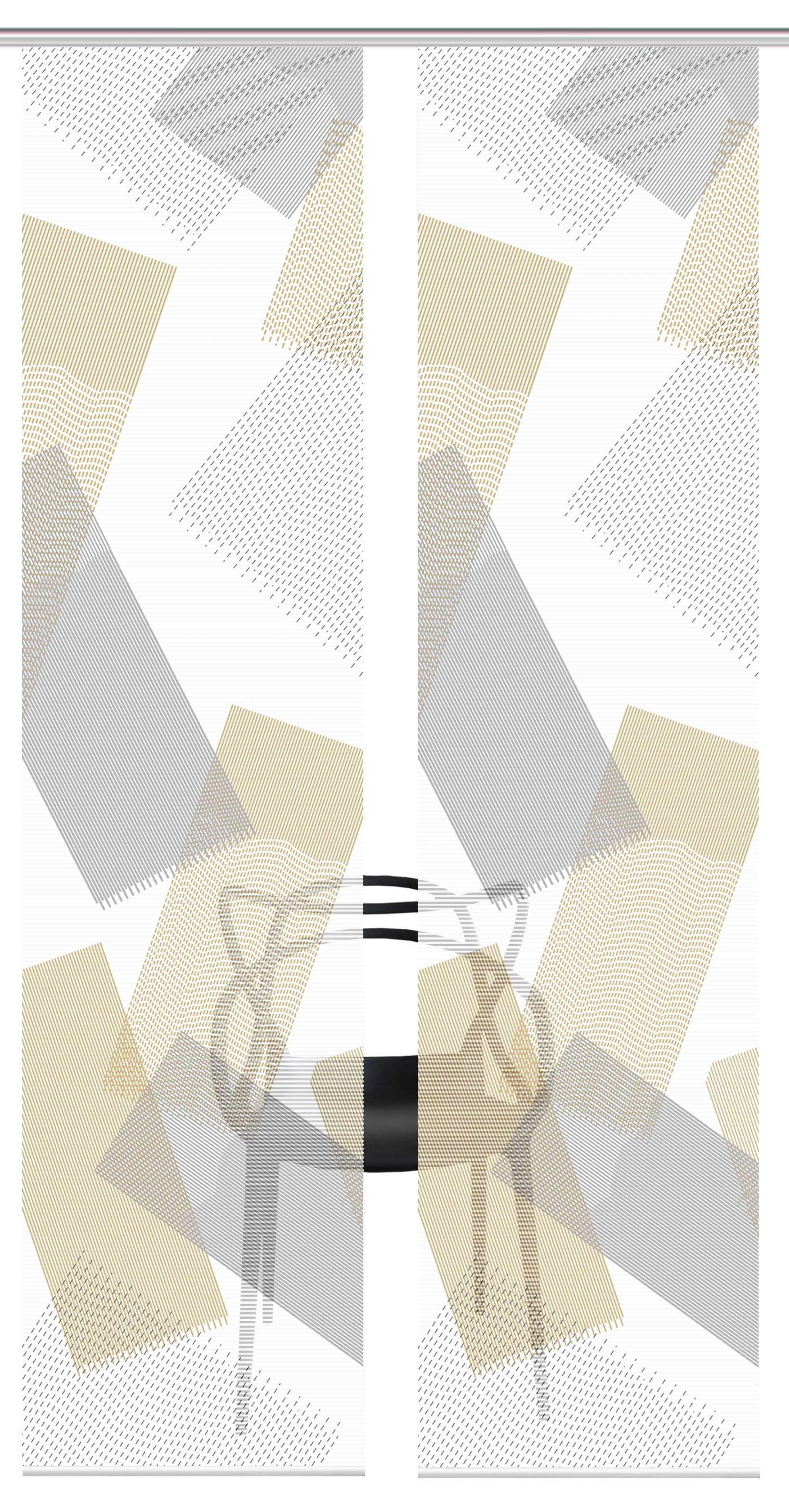 Vision Schiebegardine »NAYAH« Paneelwagen 2 Stk. tlg. SET,SCHIEBEVORHANG,BAMBUS,DIGITALDRUCK