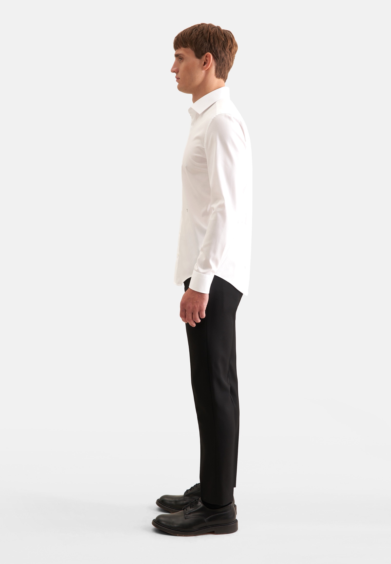 seidensticker Businesshemd »Schwarze Rose« Slim 1/1 Kentkragen Uni