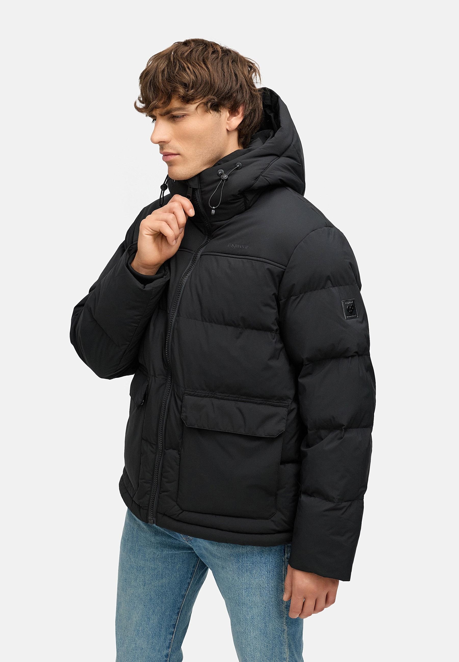 Ragwear Steppjacke »Steppjacke Walinor YOUMODO« mit Kapuze Gesteppte Winterjacke mit verstellbarer Kapuze