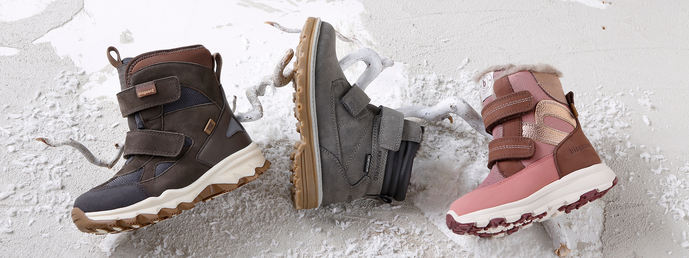 Bisgaard Winterstiefel »spencer tex«, Snowboots, Winterstiefel, Kindergartenschuh mit Lammwolle gefüttert