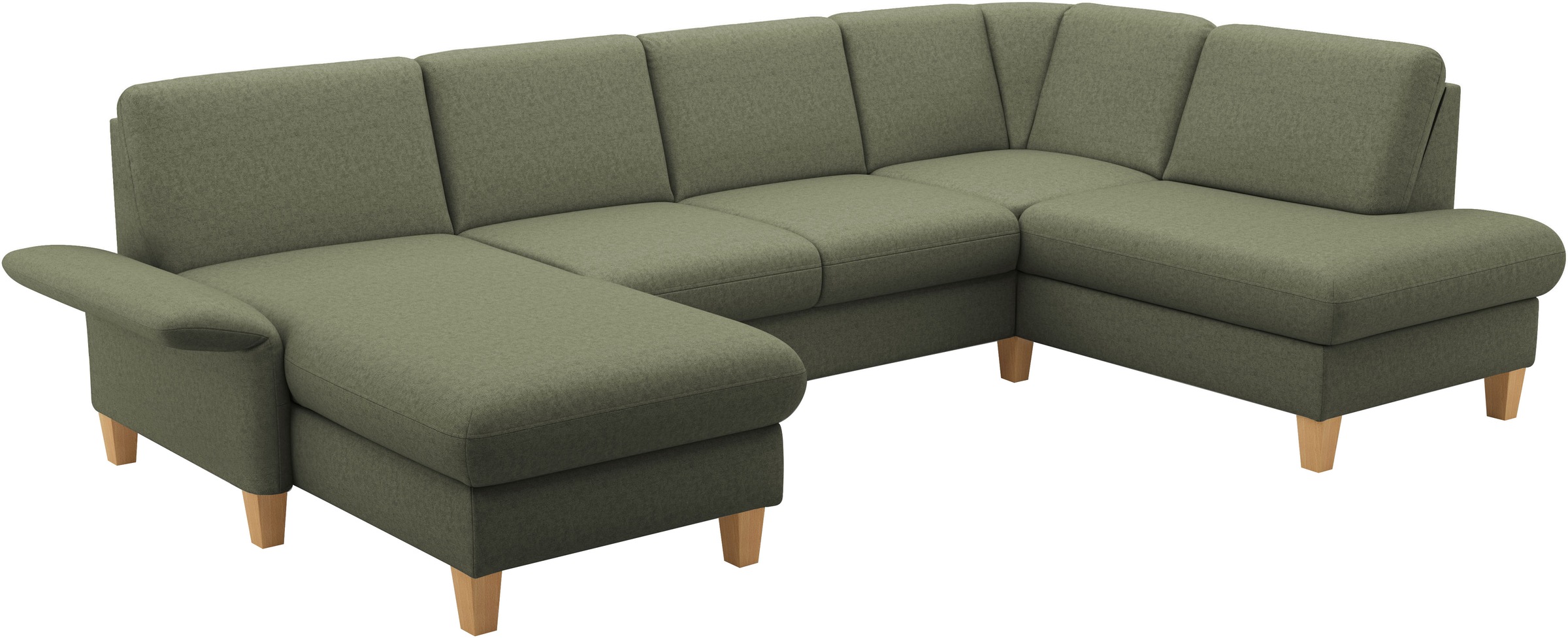 Home affaire Wohnlandschaft »Rochelle«, optional mit Armteilverstellung, mit Bettfunktion & Bettkasten